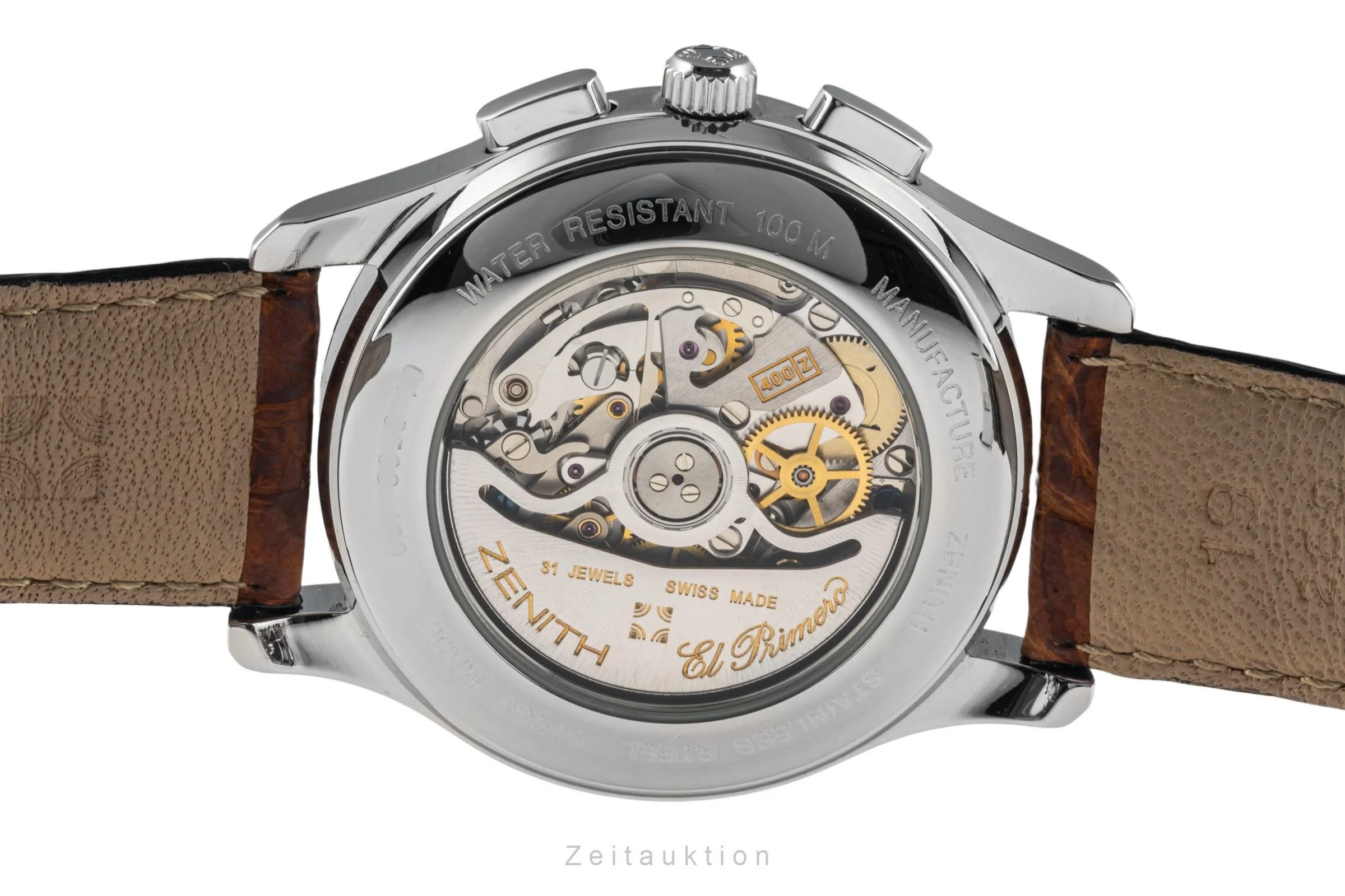 Zenith El Primero chronograph steel automatic men's watch 01.0500.400  [2305503] - Image 10