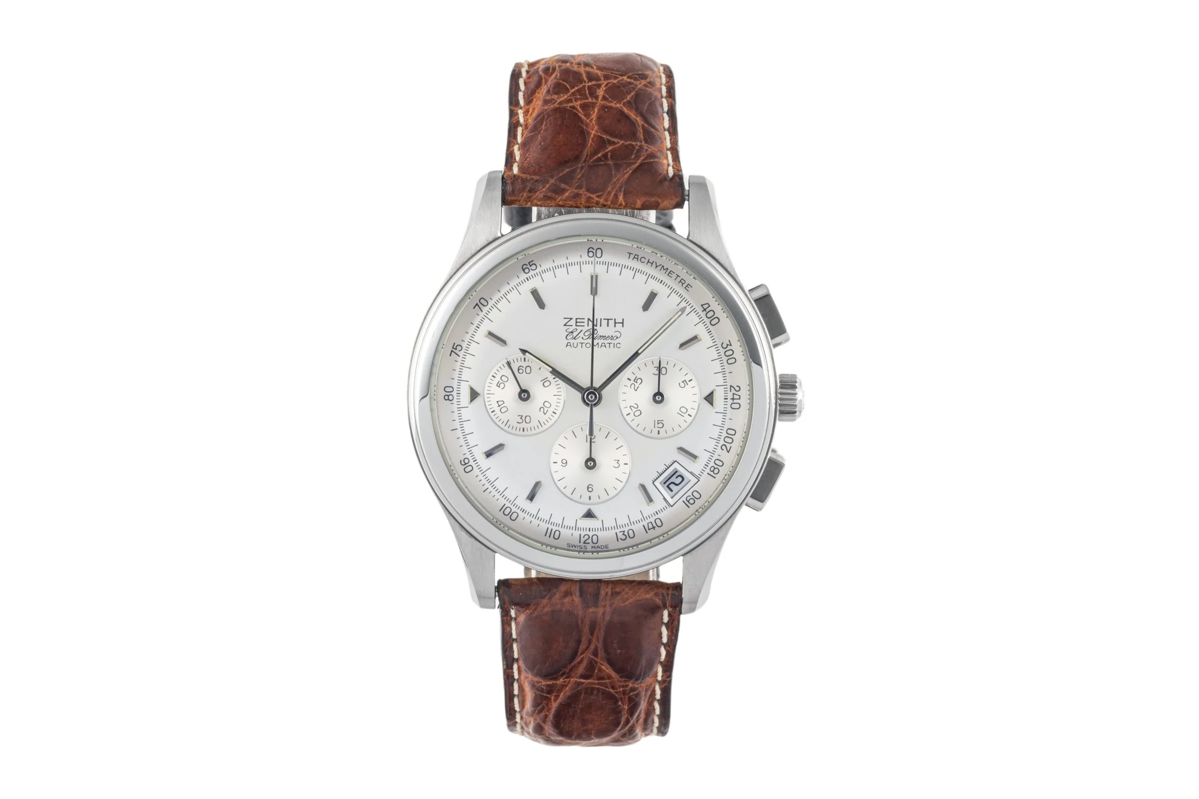 Zenith El Primero chronograph steel automatic men's watch 01.0500.400  [2305503] - Image 4