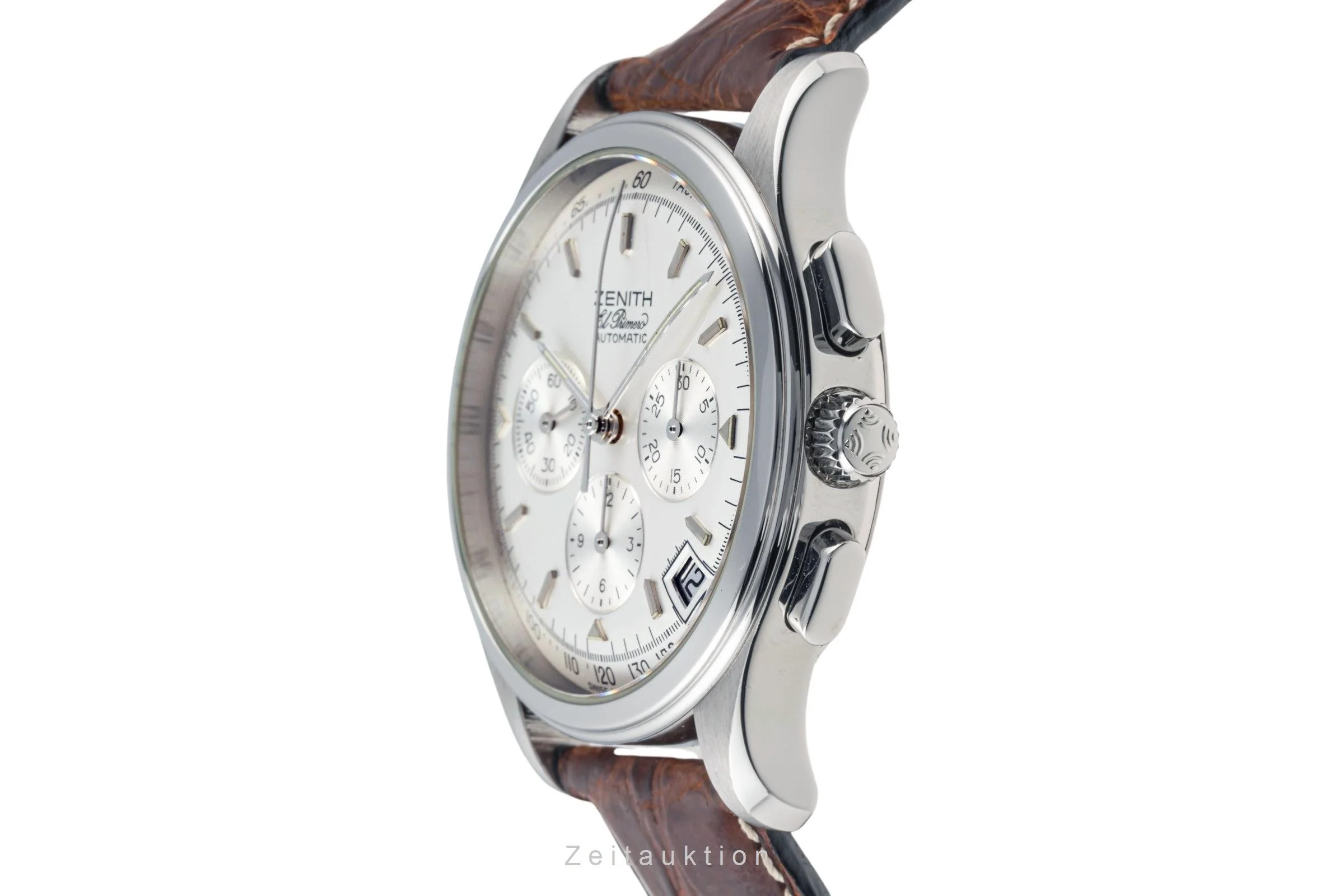 Zenith El Primero chronograph steel automatic men's watch 01.0500.400  [2305503] - Image 6