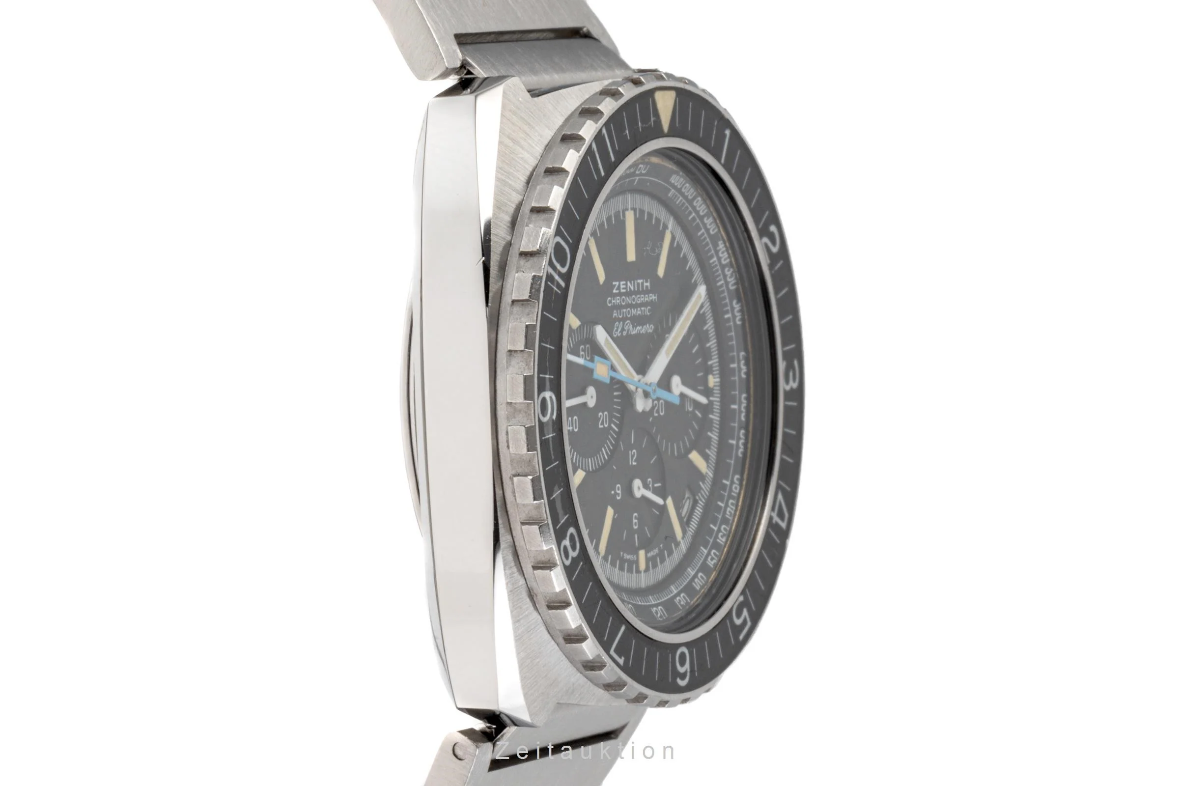 Zenith El Primero chronograph steel automatic men's watch 01-150-415 Vintage  [2103570] - Image 7