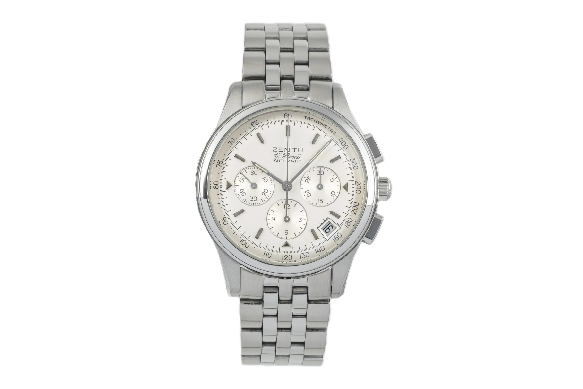 Zenith El Primero chronograph steel automatic men's watch 02.0500.400  [2303924] - Image 4