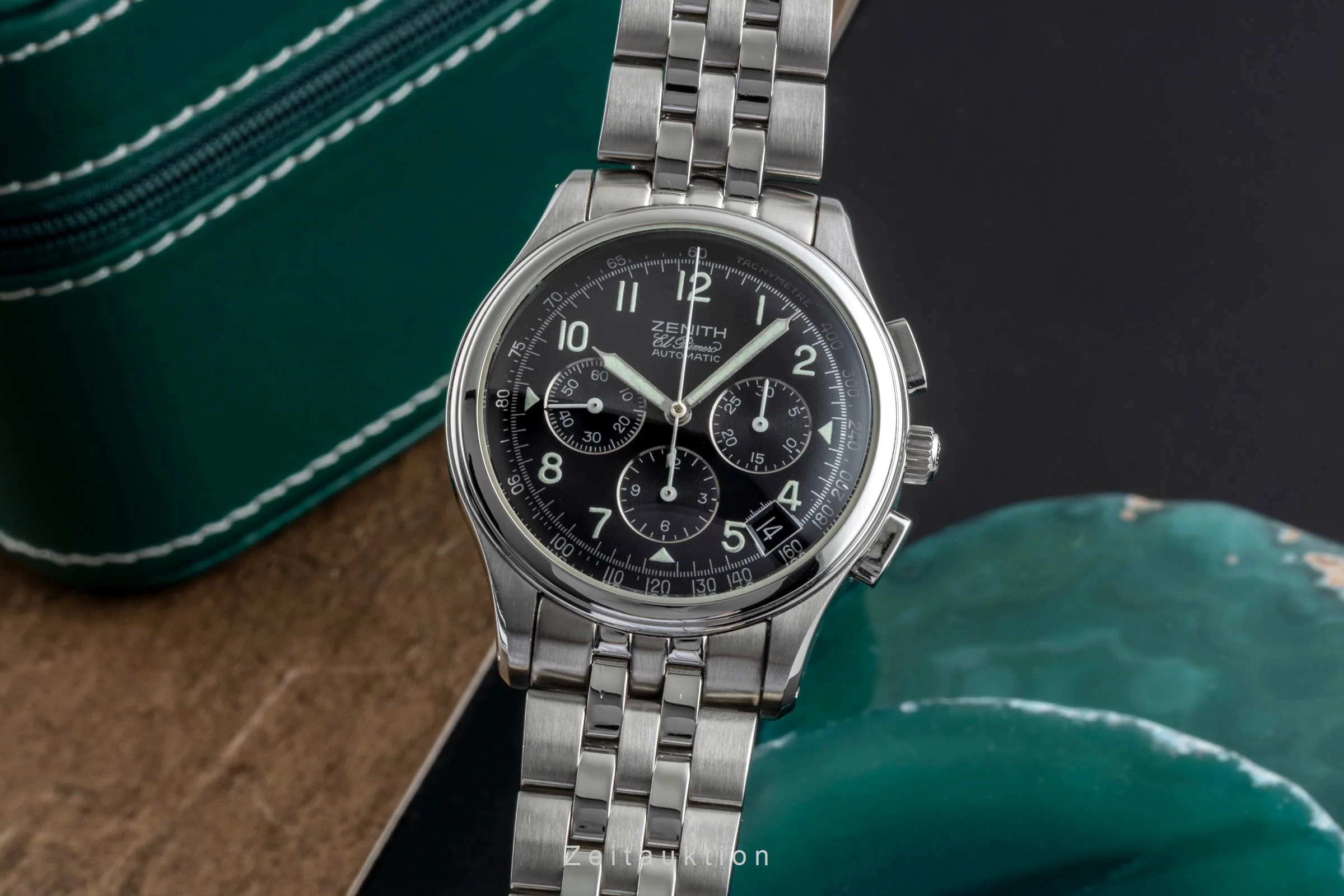 Zenith El Primero chronograph steel automatic men's watch 02.0500.400  [2505042] - Image 2