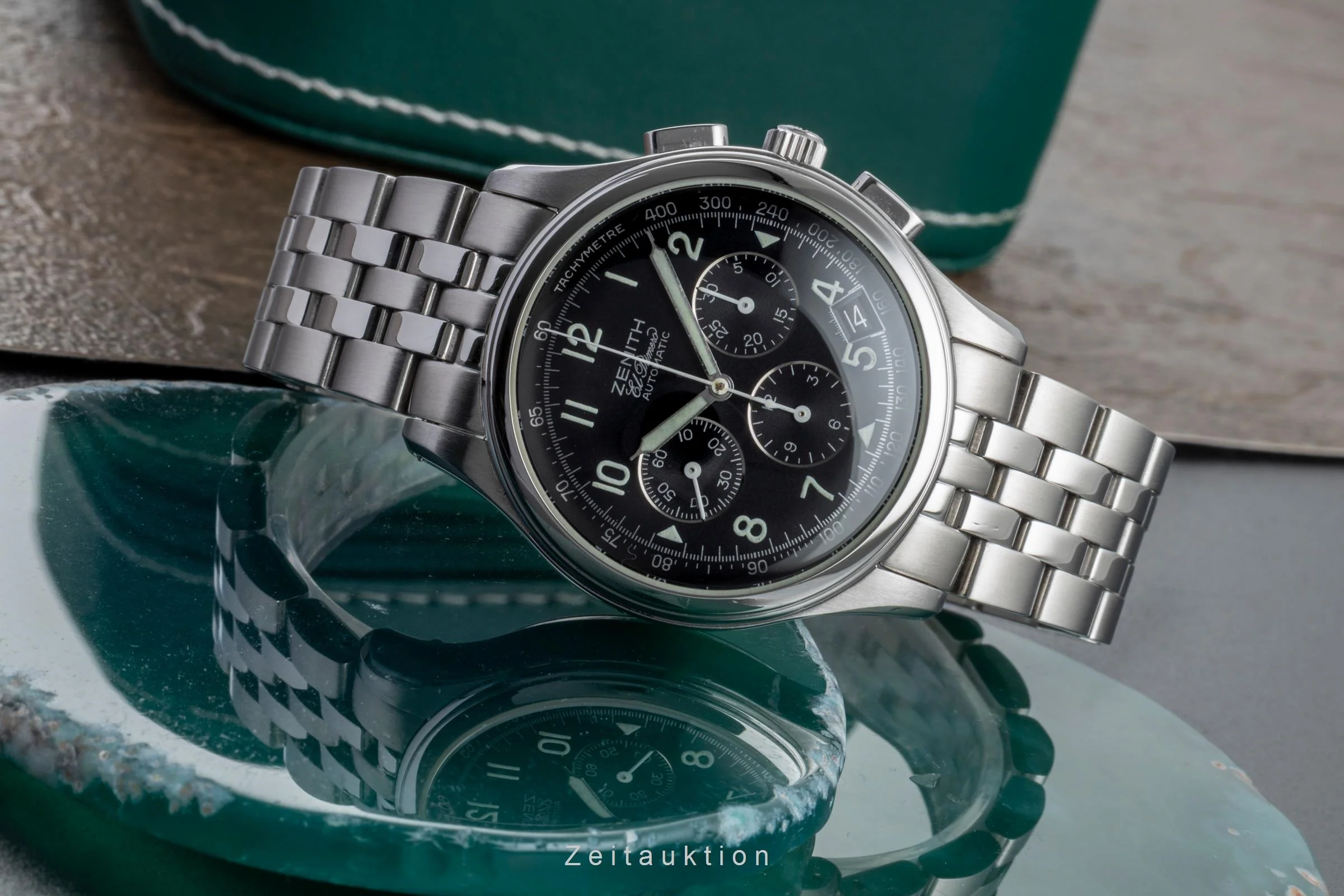 Zenith El Primero chronograph steel automatic men's watch 02.0500.400  [2505042] - Image 3