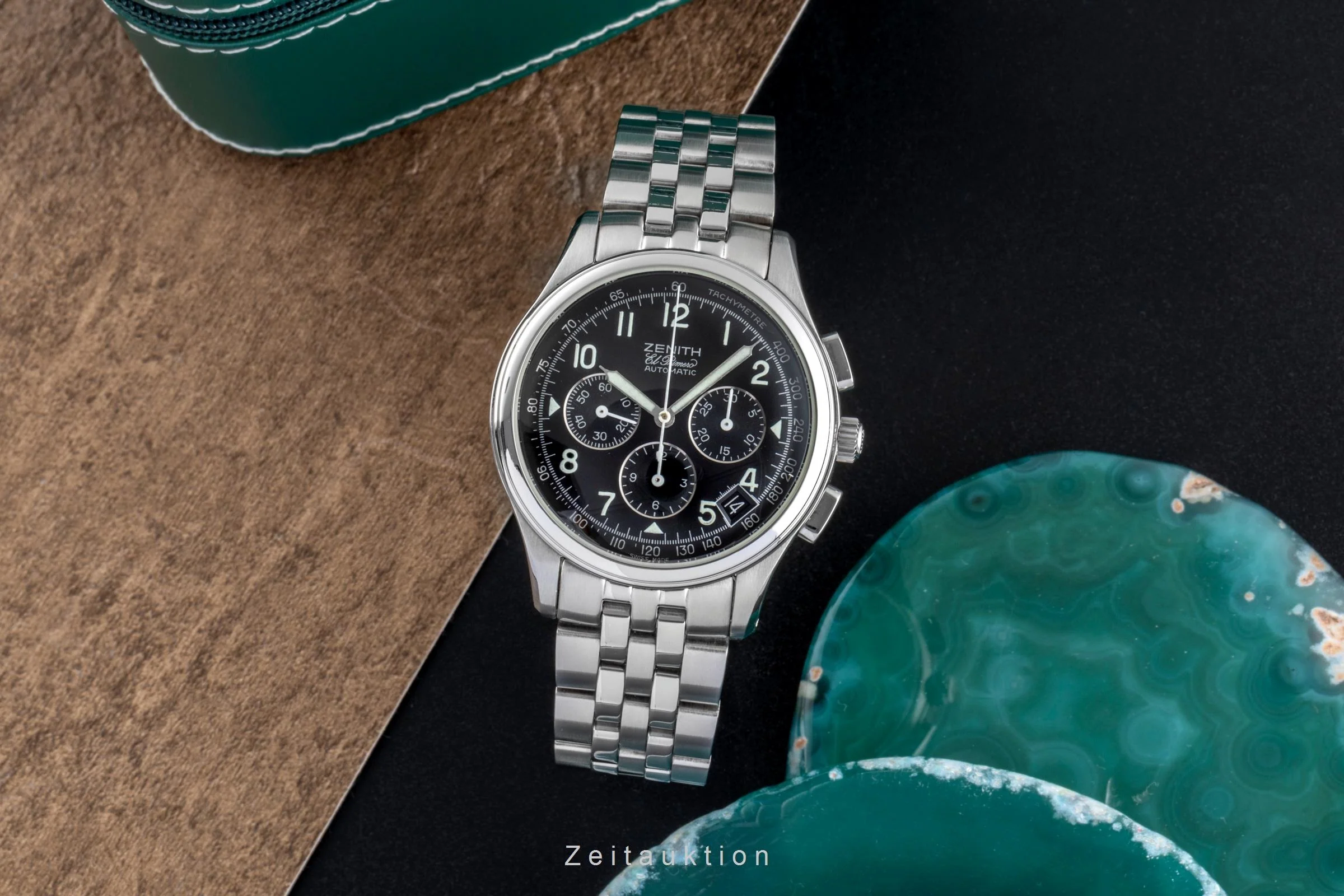 Zenith El Primero chronograph steel automatic men's watch 02.0500.400  [2505042] - Image 4