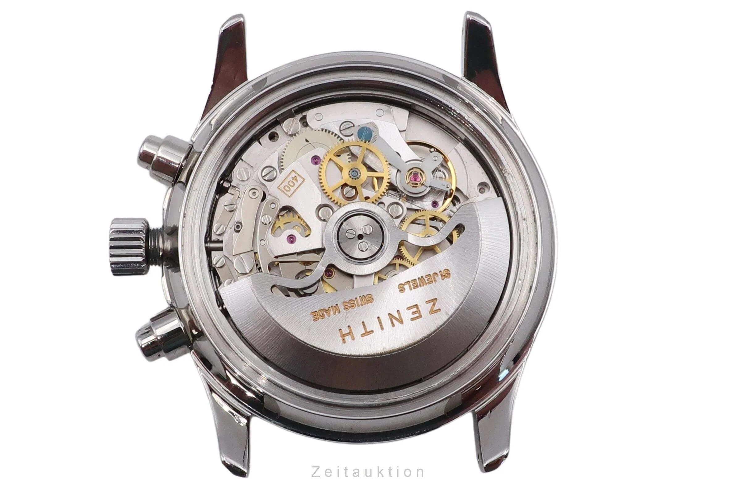 Zenith El Primero chronograph steel automatic men's watch 02.1322.400.644  [2501945] - Image 14