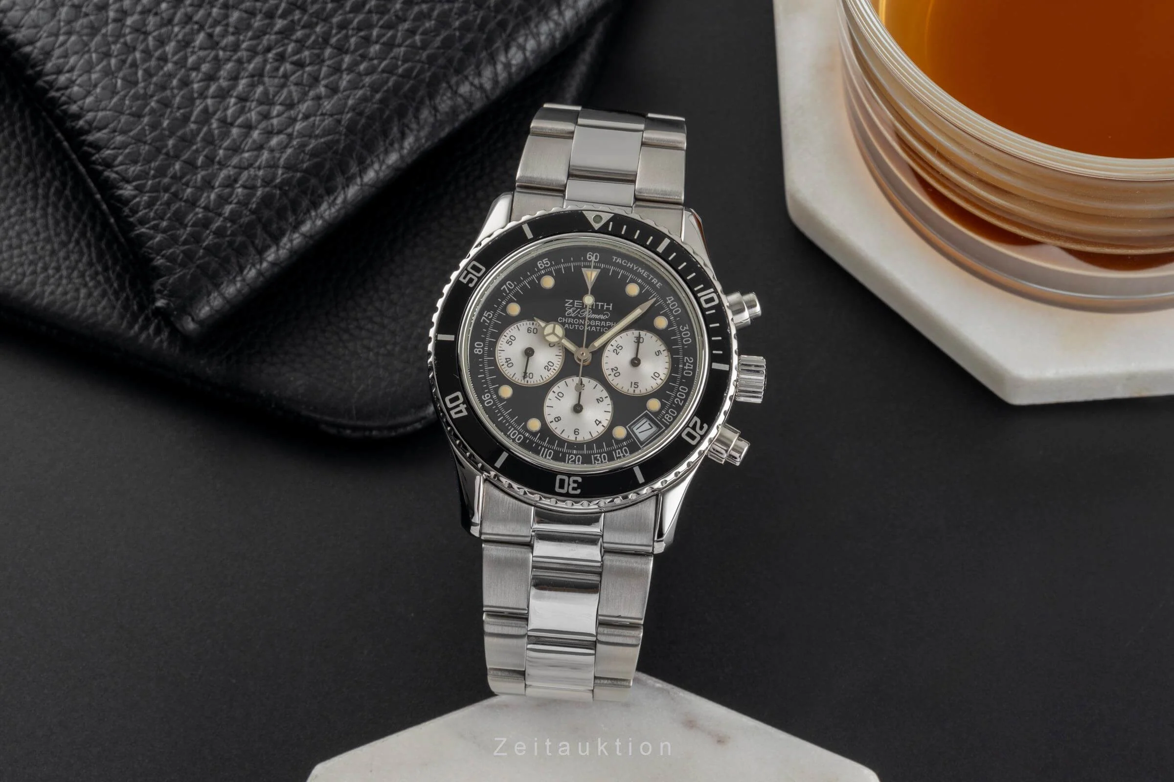 Zenith El Primero chronograph steel automatic men's watch 02.1322.400.644  [2501945] - Image 4
