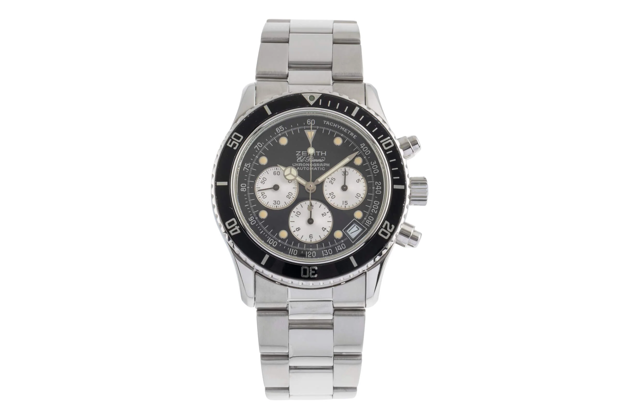 Zenith El Primero chronograph steel automatic men's watch 02.1322.400.644  [2501945] - Image 5