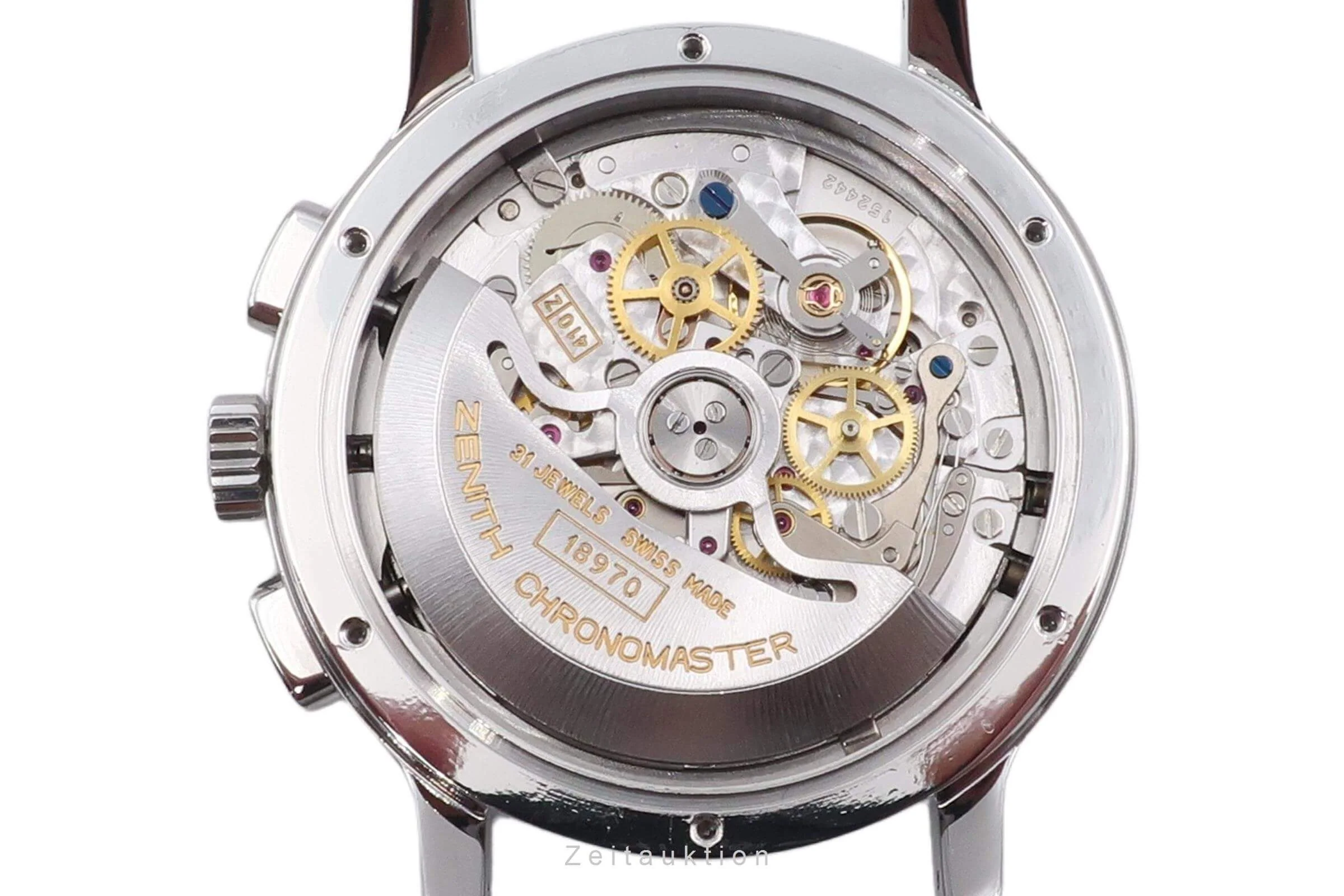 Zenith El Primero chronograph steel automatic men's watch 02-240-410  [2405763] - Image 13