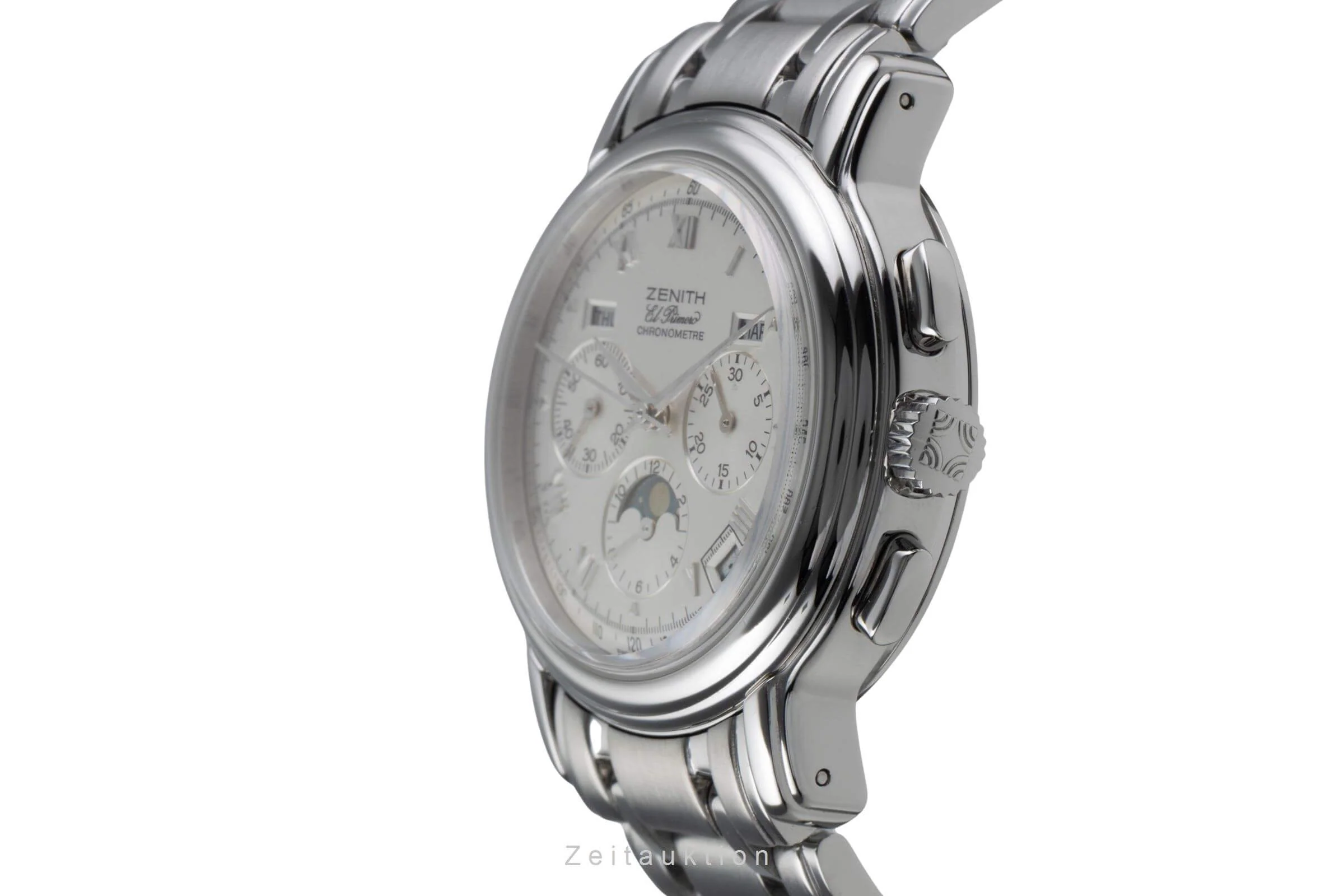 Zenith El Primero chronograph steel automatic men's watch 02-240-410  [2405763] - Image 6