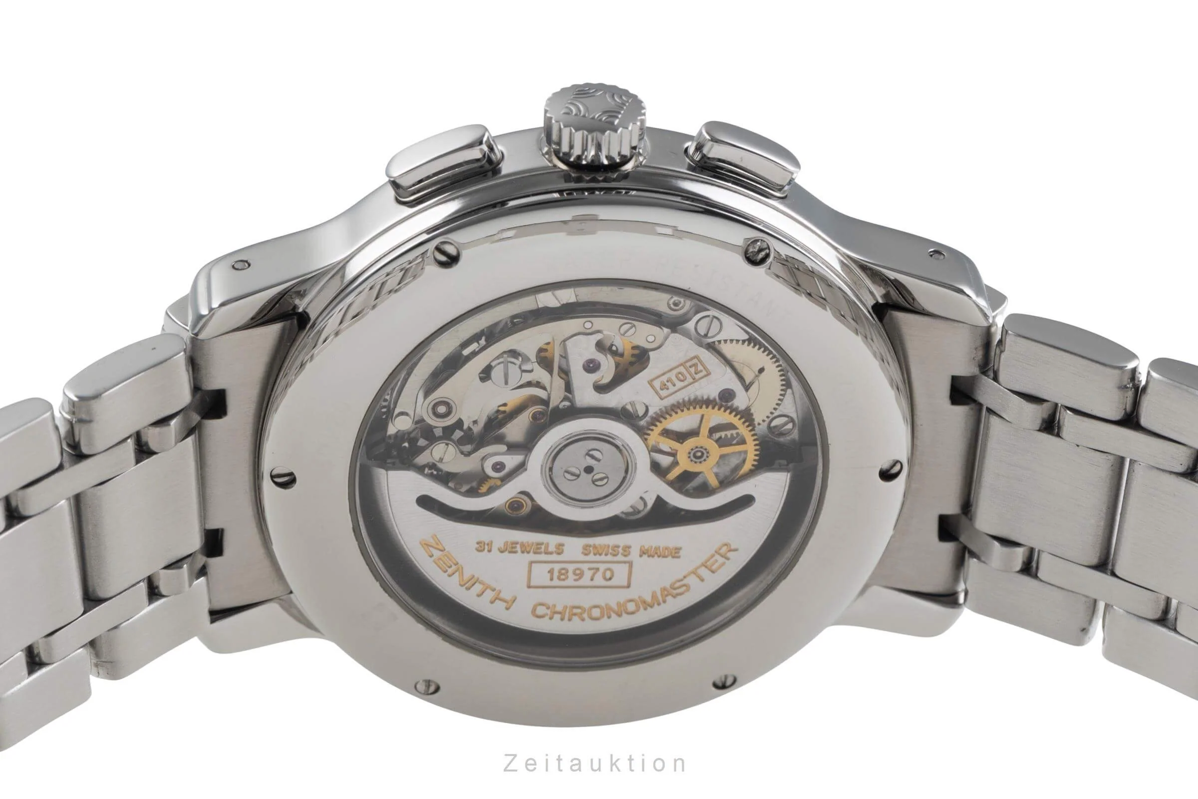 Zenith El Primero chronograph steel automatic men's watch 02-240-410  [2405763] - Image 9