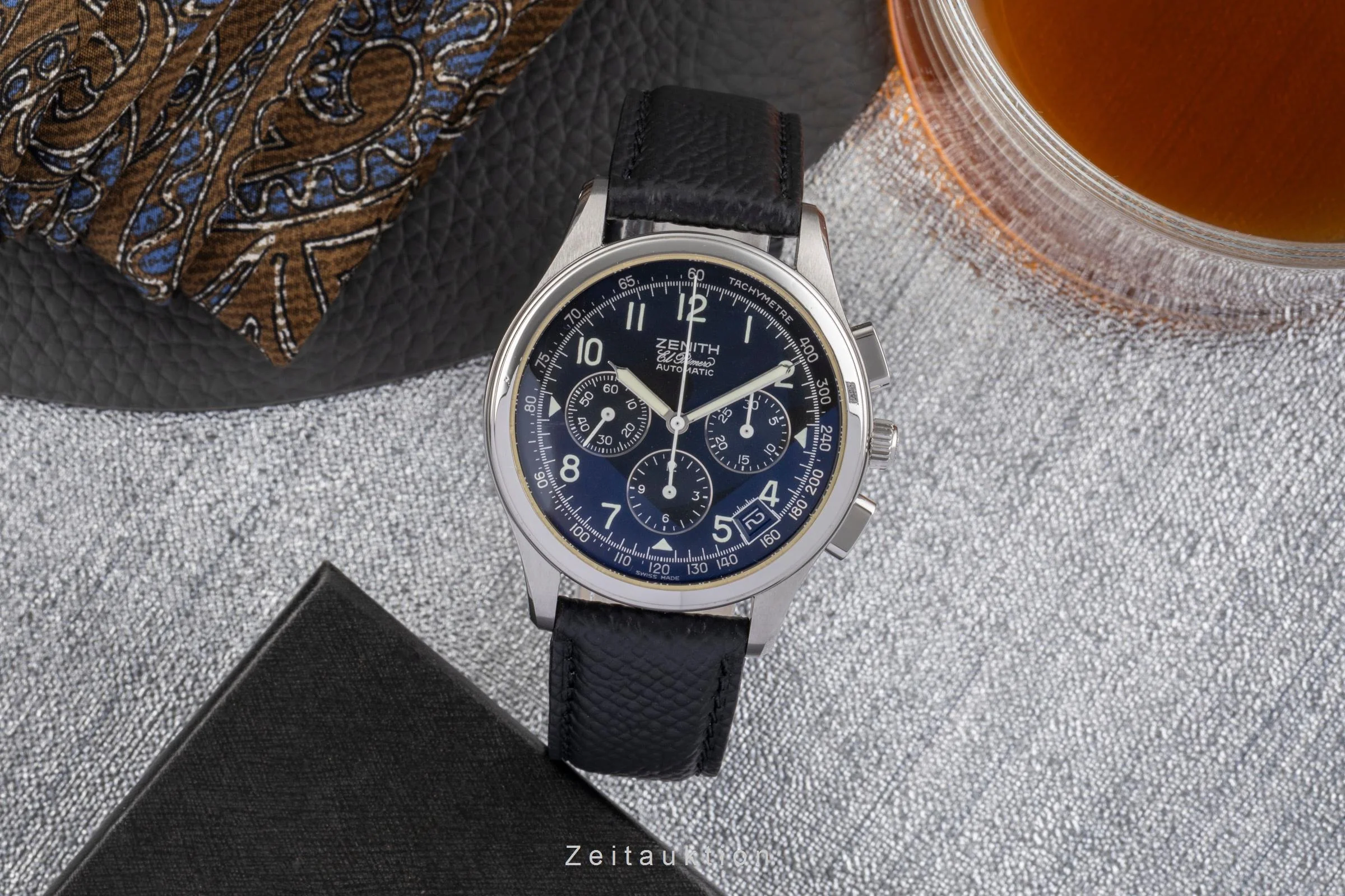 Zenith El Primero chronograph steel automatic men's watch 02.500.400  [2502254] - Image 4