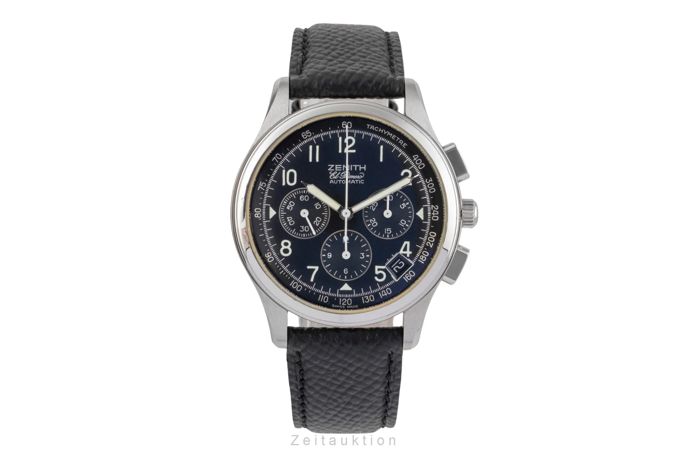 Zenith El Primero chronograph steel automatic men's watch 02.500.400  [2502254] - Image 5
