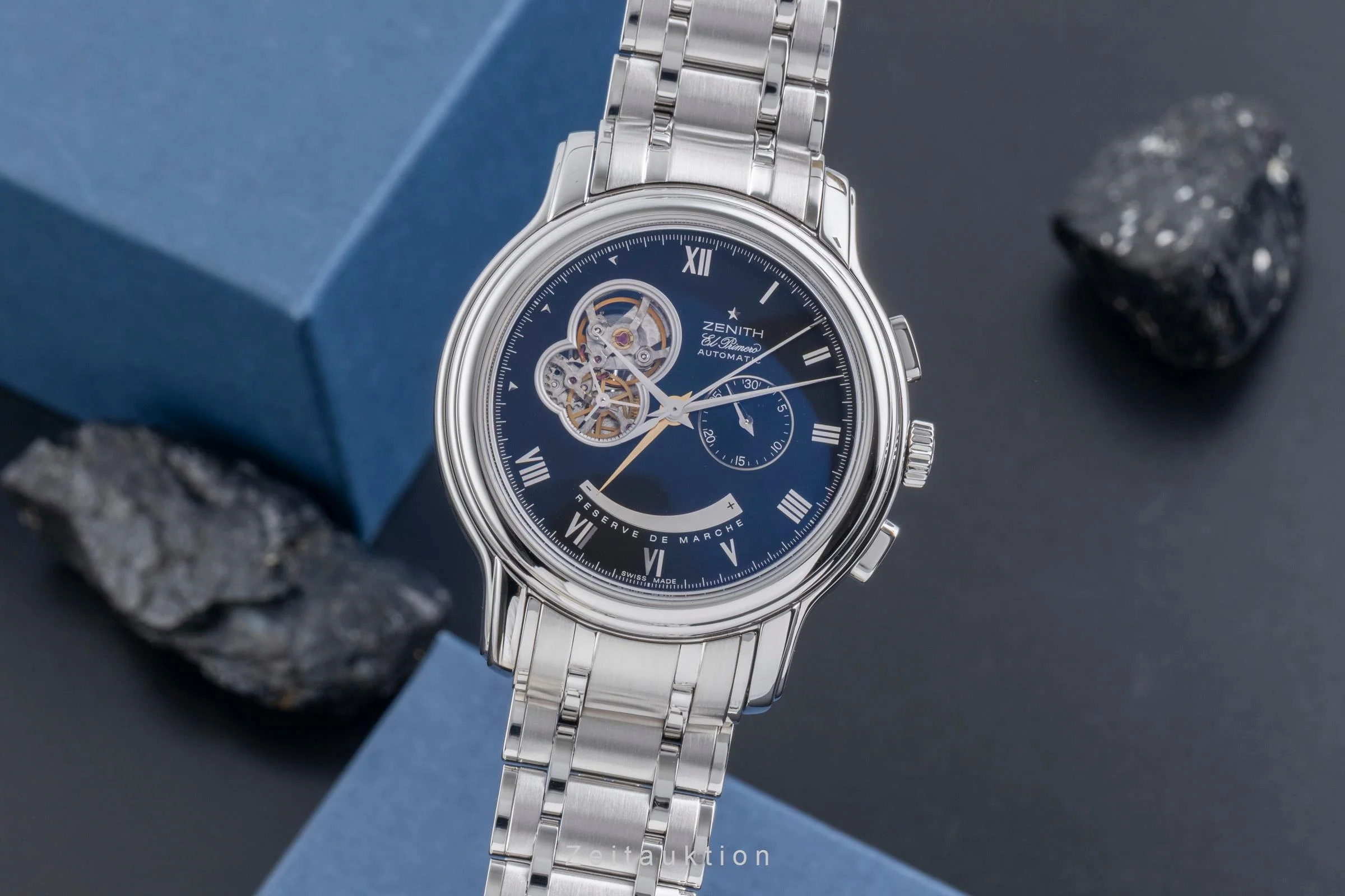 Zenith El Primero chronograph steel automatic men's watch 03.1260.4021  [2600314] - Image 2