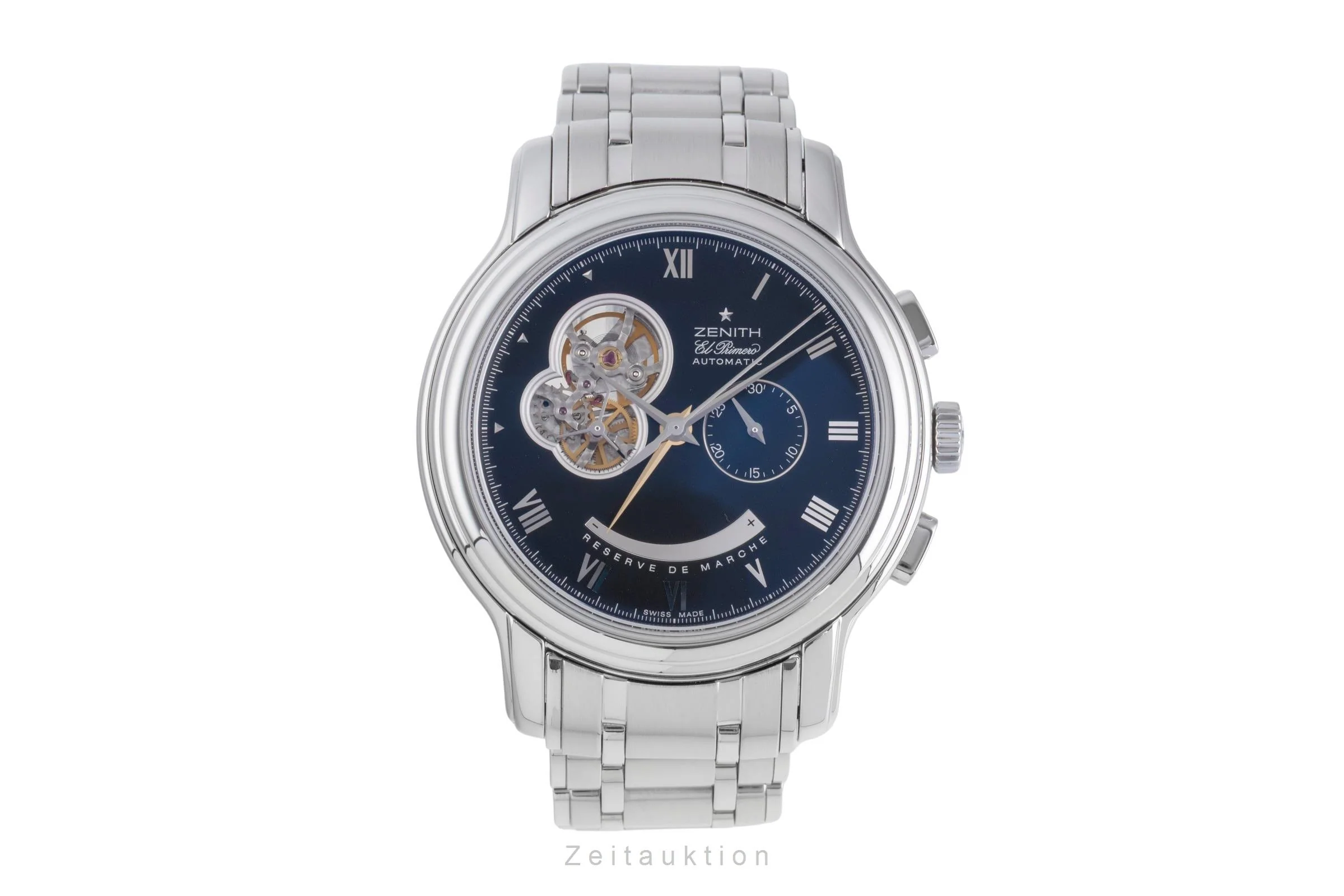 Zenith El Primero chronograph steel automatic men's watch 03.1260.4021  [2600314] - Image 5
