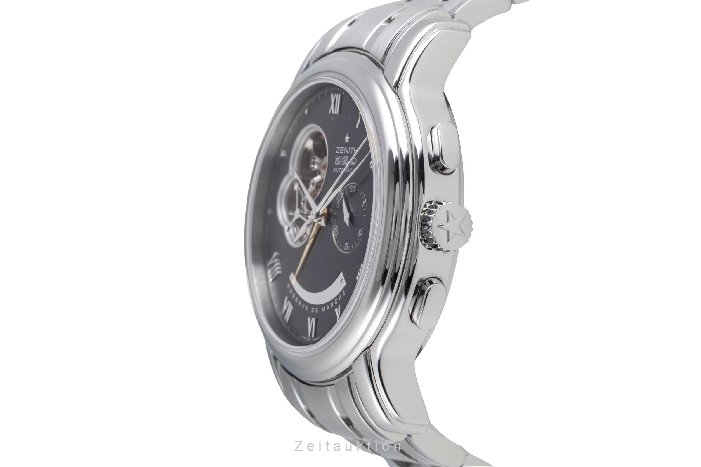 Zenith El Primero chronograph steel automatic men's watch 03.1260.4021  [2600314] - Image 7