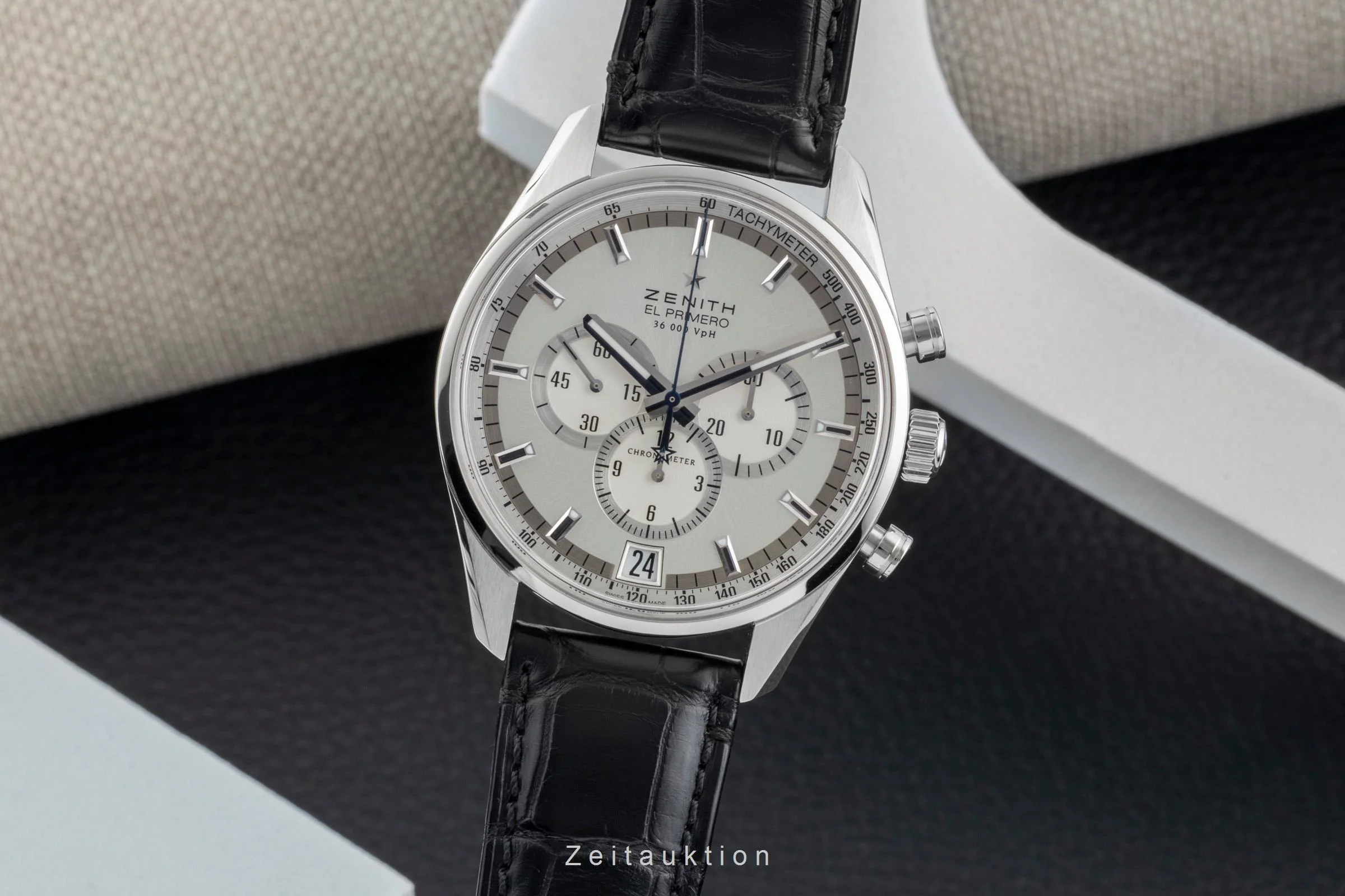 Zenith El Primero chronograph steel automatic men's watch 03.2040.400/04.C496 LP: 10800EUR  [2506569] - Image 2
