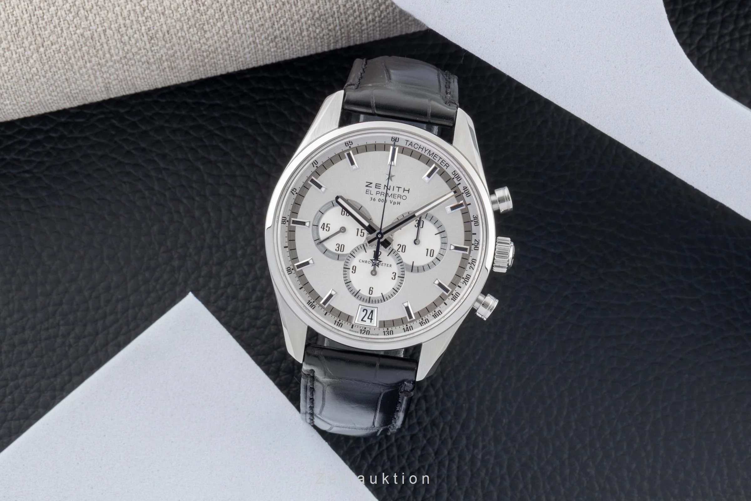 Zenith El Primero chronograph steel automatic men's watch 03.2040.400/04.C496 LP: 10800EUR  [2506569] - Image 4