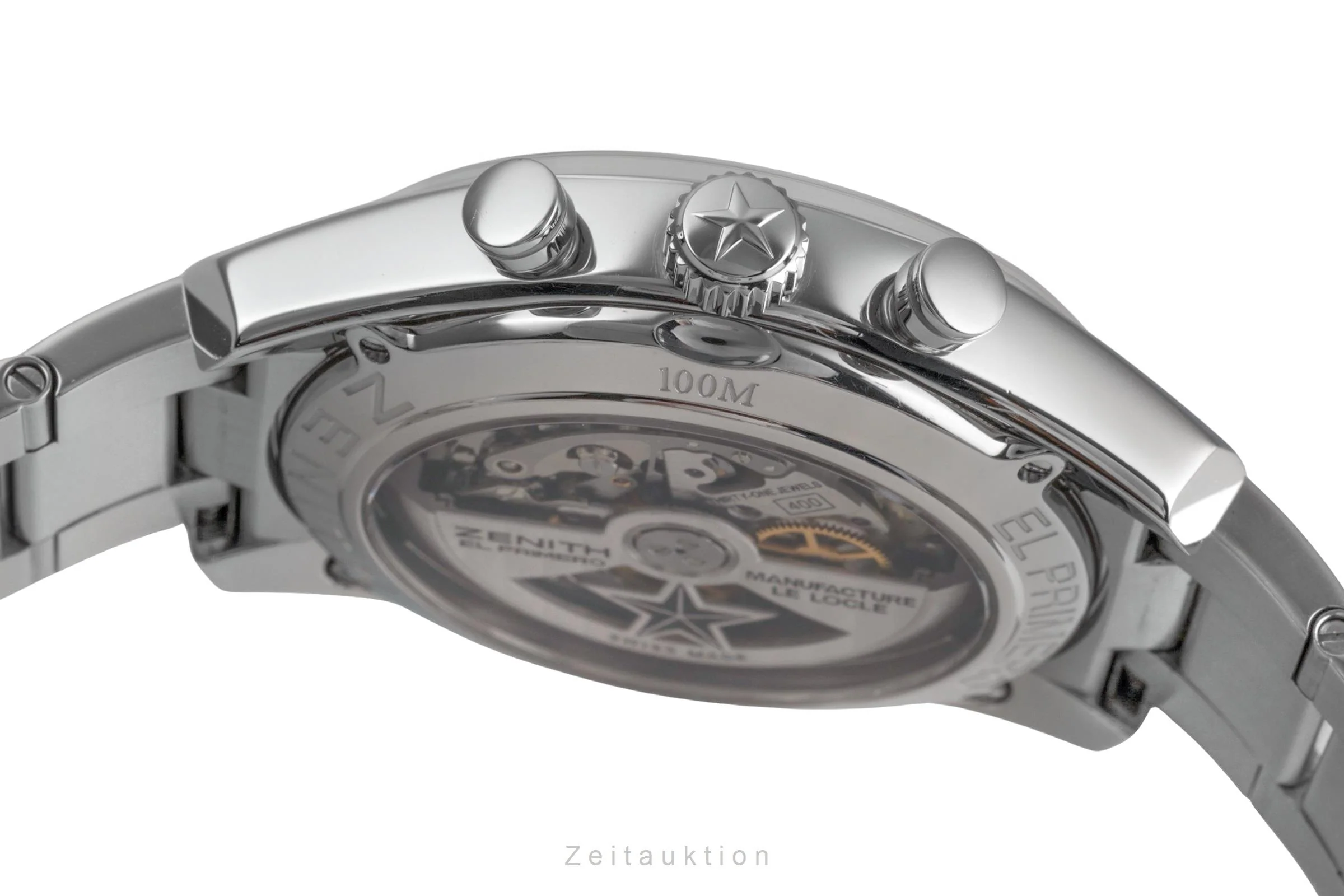 Zenith El Primero chronograph steel automatic men's watch 03.2040.400/21.M2040  [2503648] - Image 12