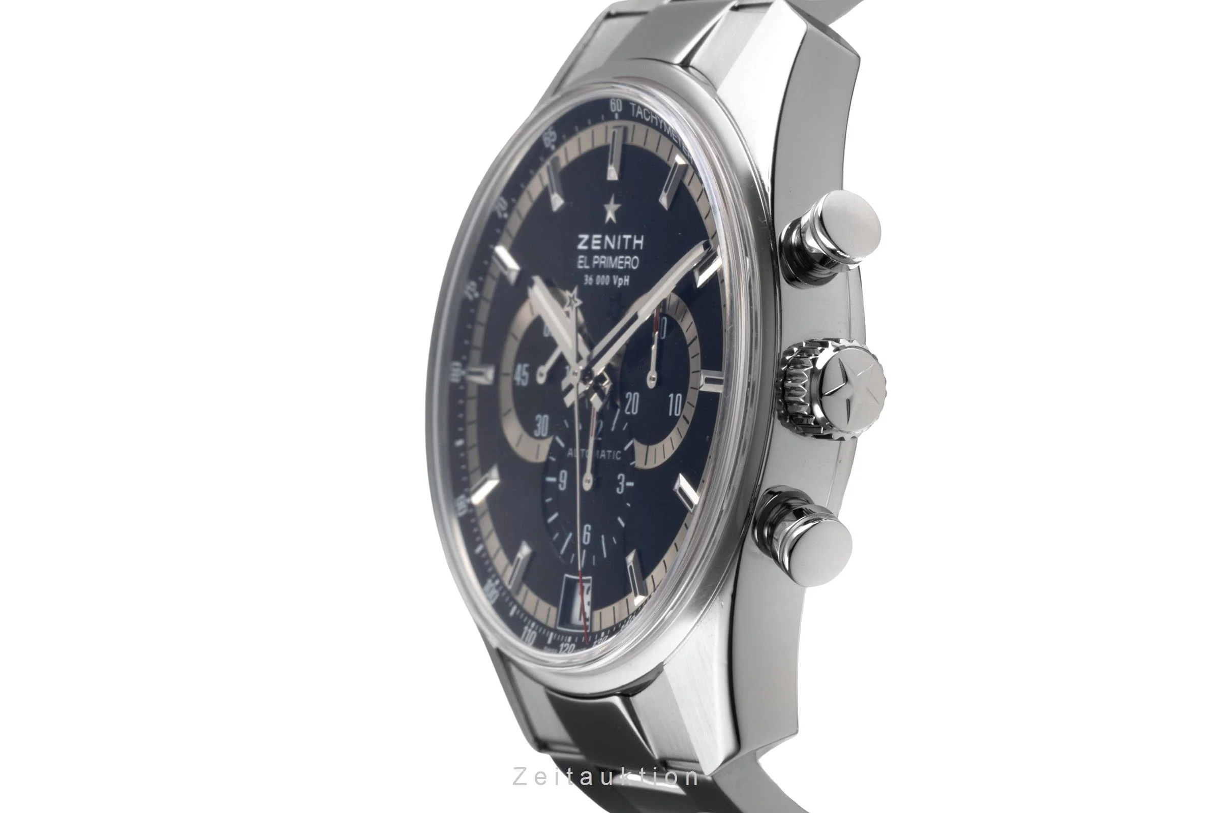 Zenith El Primero chronograph steel automatic men's watch 03.2040.400/21.M2040  [2503648] - Image 7