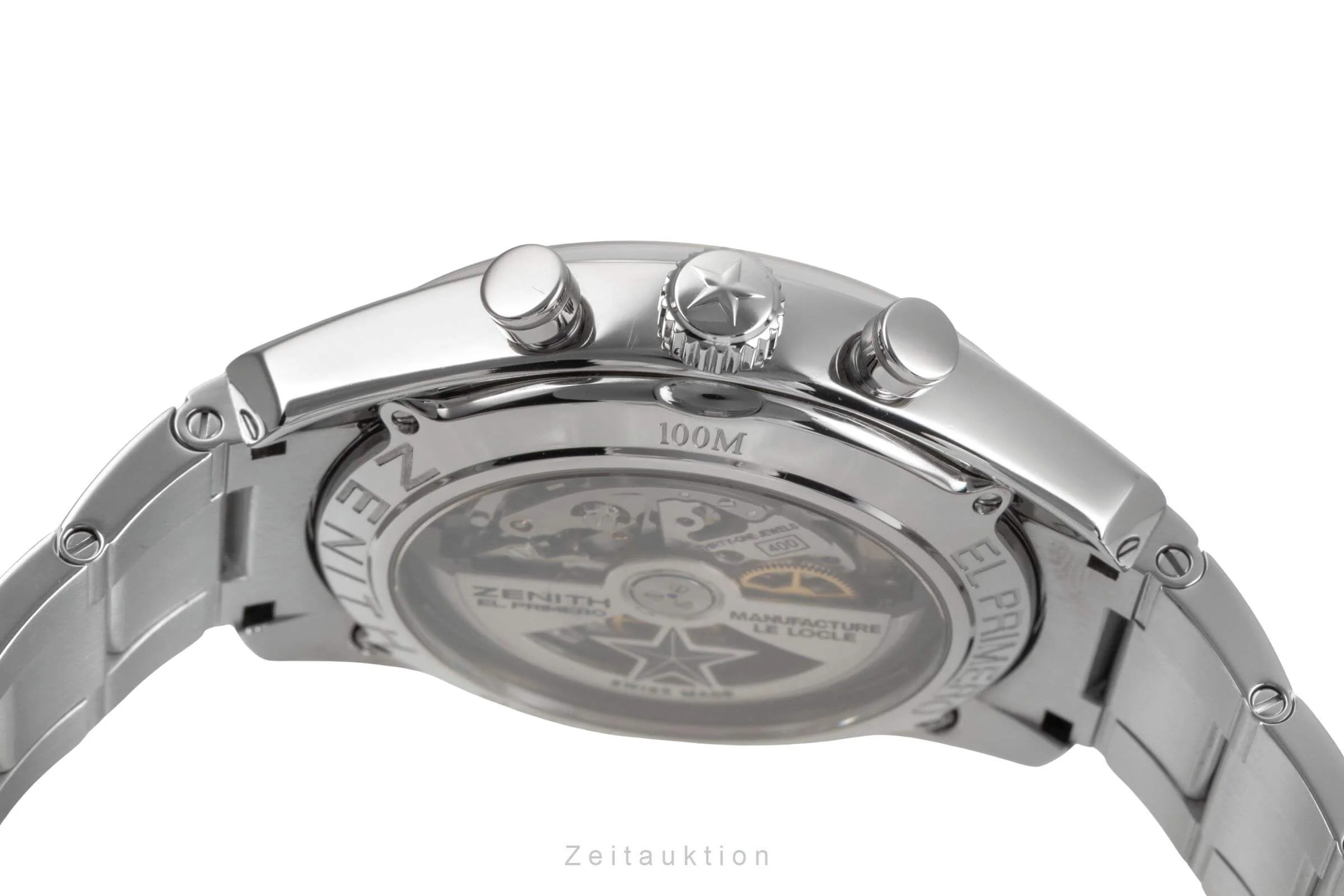 Zenith El Primero chronograph steel automatic men's watch 03.2040.400  [2501783] - Image 10
