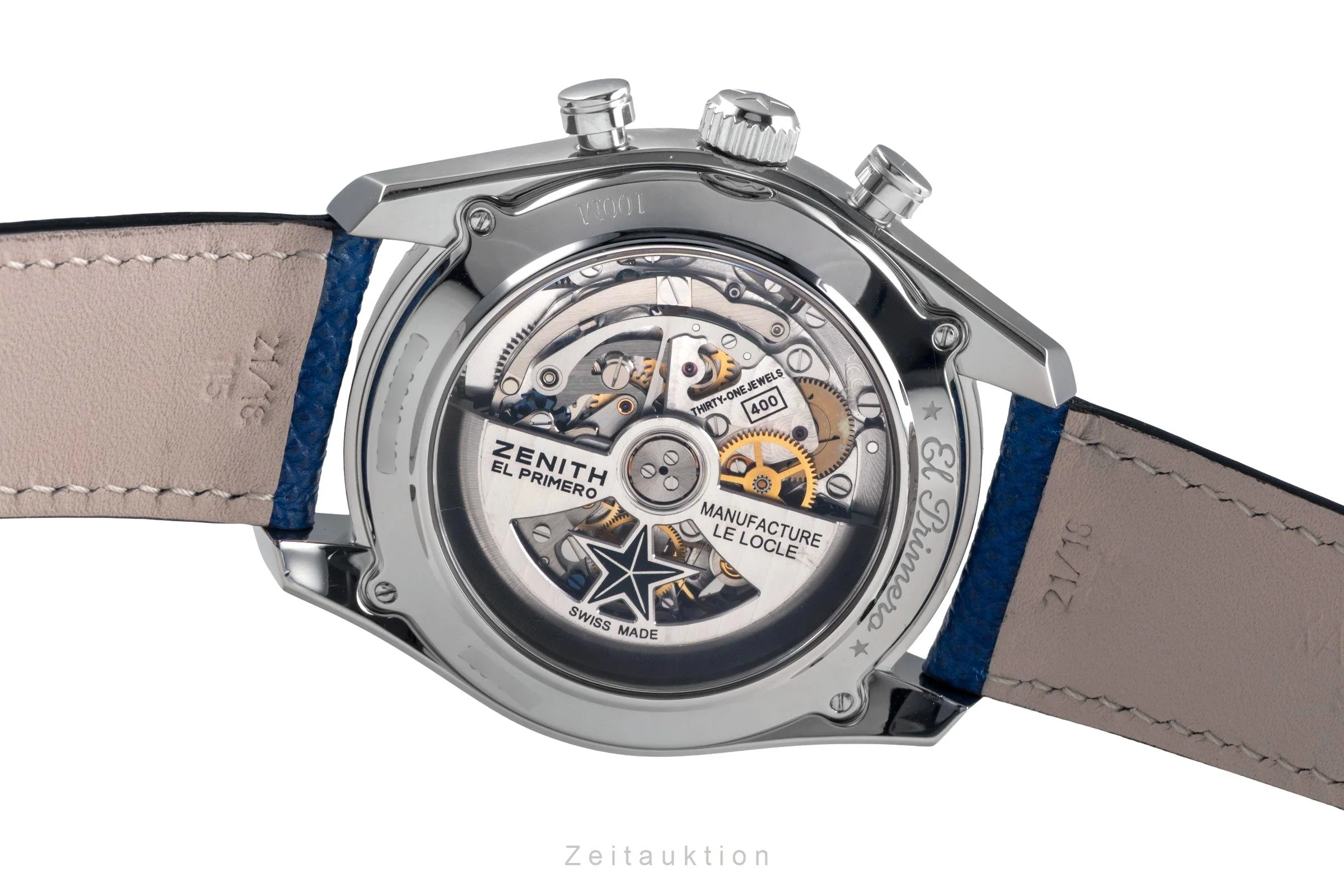 Zenith El Primero chronograph steel automatic men's watch 03.2040.400/53.C802  [2503557] - Image 11