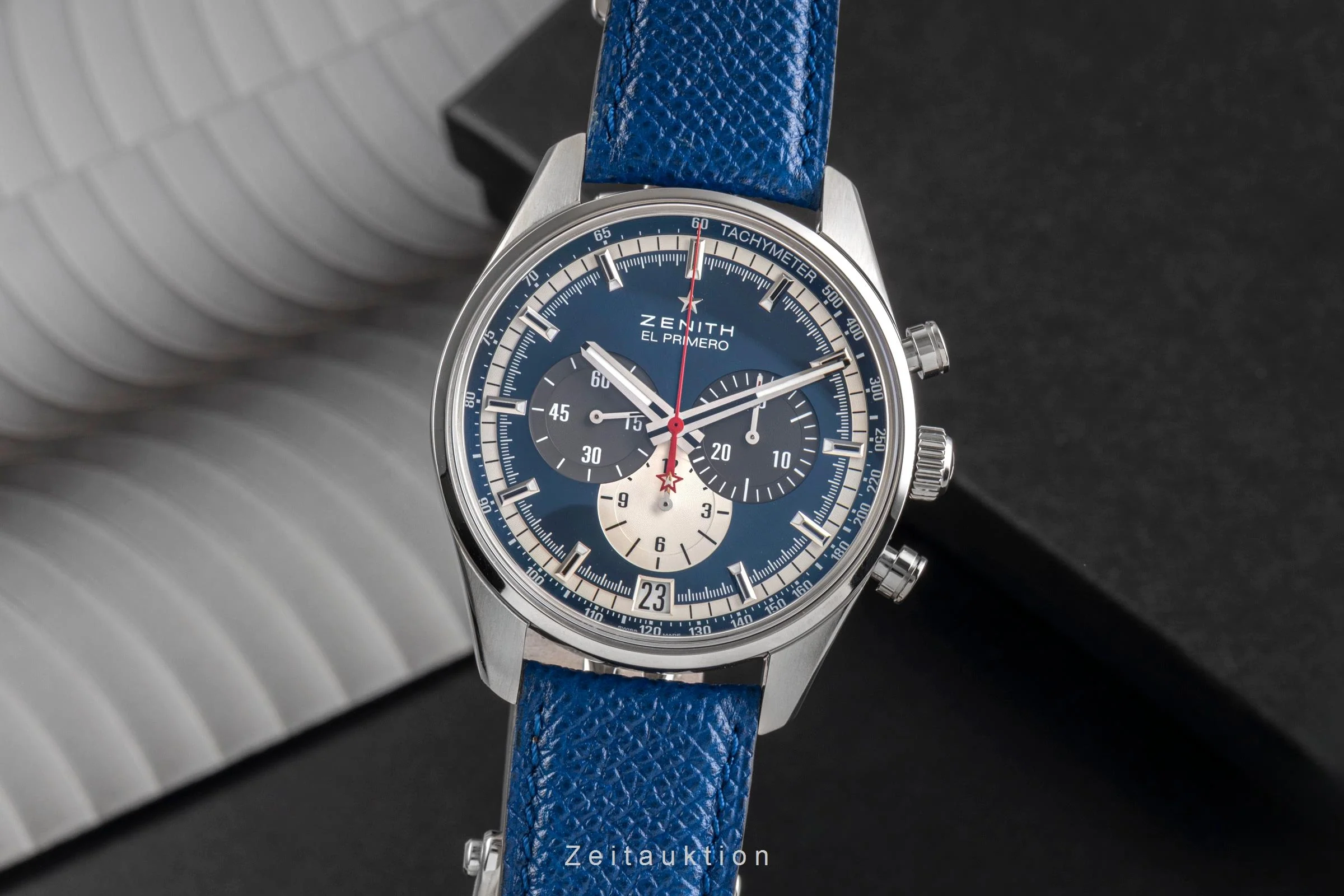 Zenith El Primero chronograph steel automatic men's watch 03.2040.400/53.C802  [2503557] - Image 2