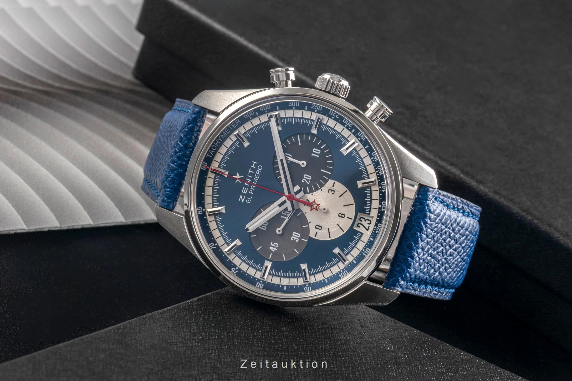 Zenith El Primero chronograph steel automatic men's watch 03.2040.400/53.C802  [2503557] - Image 3