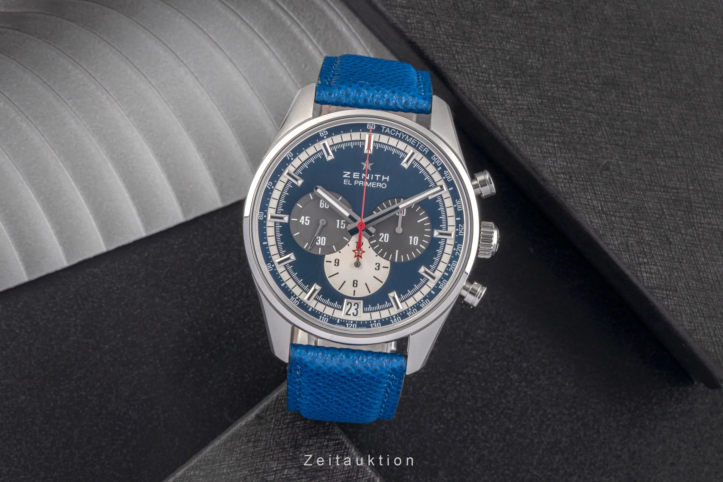 Zenith El Primero chronograph steel automatic men's watch 03.2040.400/53.C802  [2503557] - Image 4