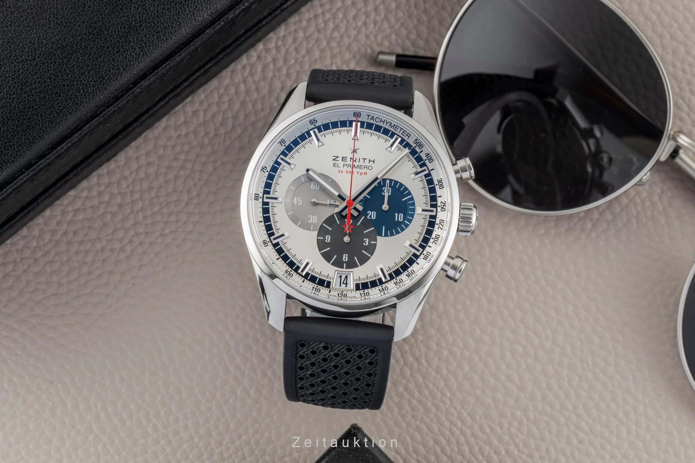 Zenith El Primero chronograph steel automatic men's watch 03.2040.400/69.C494  [2600575] - Image 4