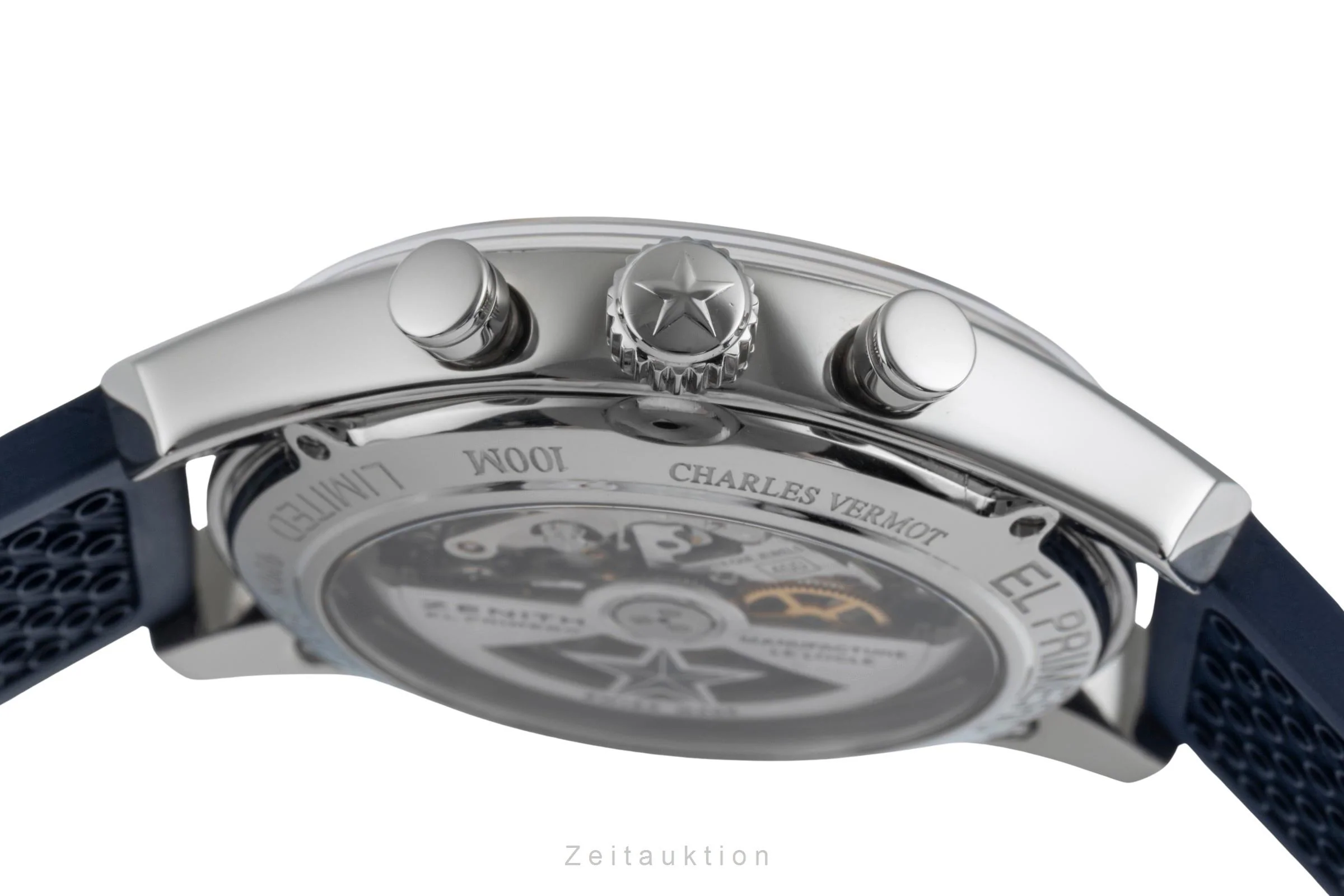 Zenith El Primero chronograph steel automatic men's watch 03.2041.400/51.C496	 Limited  [2504346] - Image 13