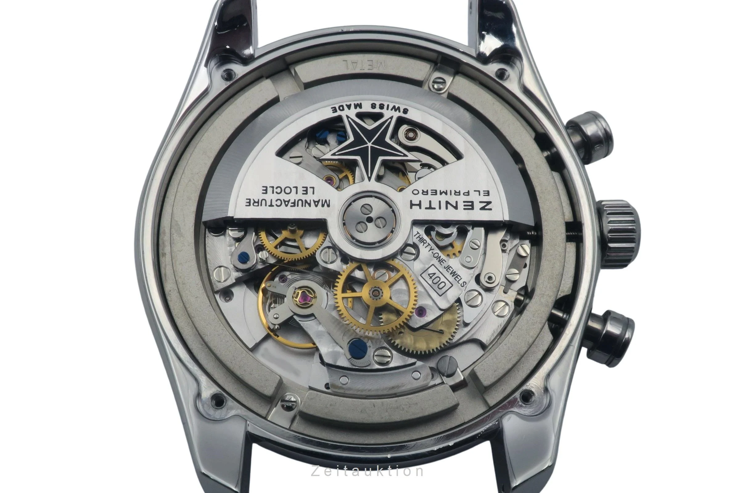 Zenith El Primero chronograph steel automatic men's watch 03.2041.400/51.C496	 Limited  [2504346] - Image 15