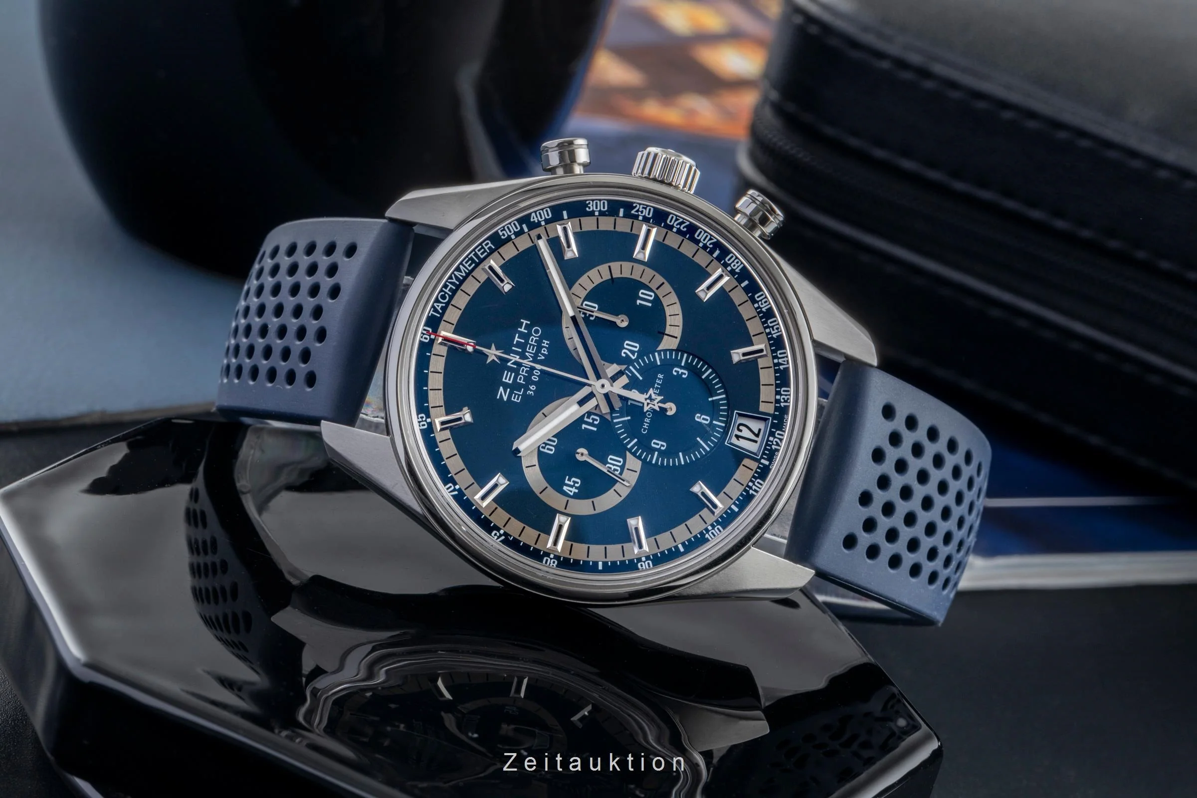 Zenith El Primero chronograph steel automatic men's watch 03.2041.400/51.C496	 Limited  [2504346] - Image 3