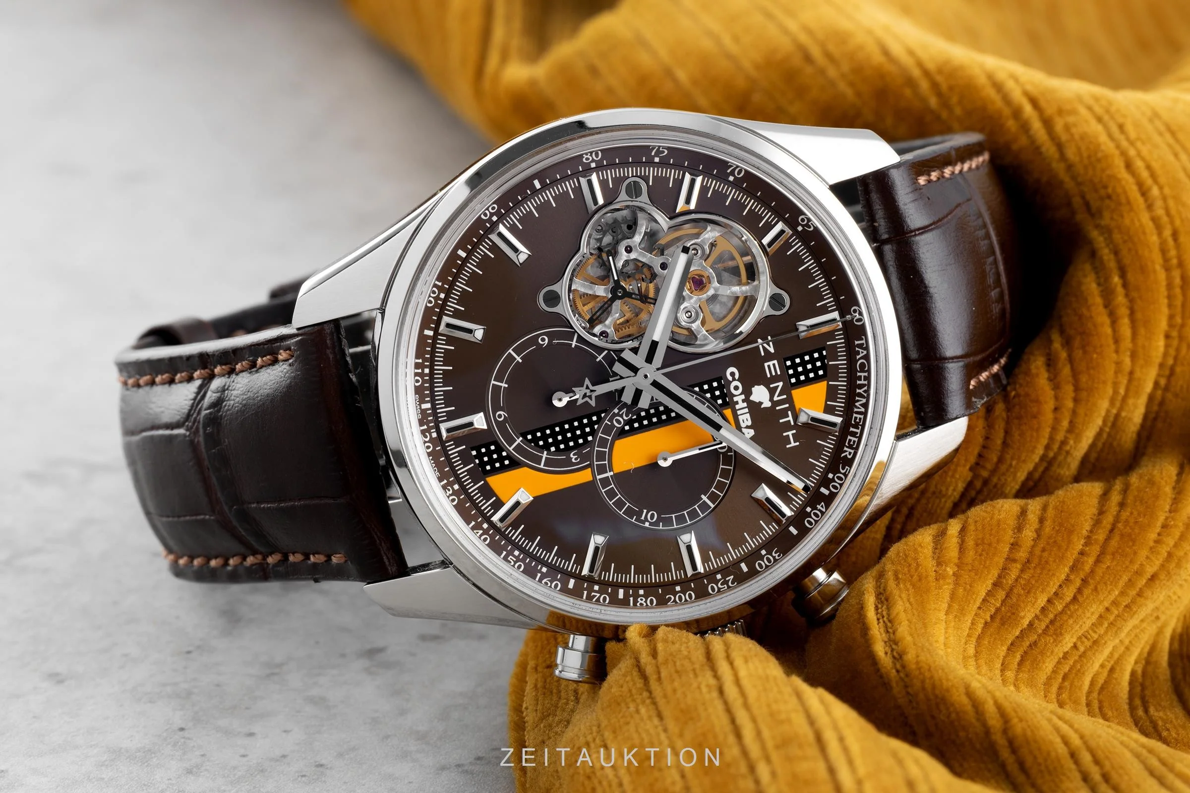 Zenith El Primero chronograph steel automatic men's watch 03.2047.4061/ 76.C494 Limited  [2103488] - Image 2
