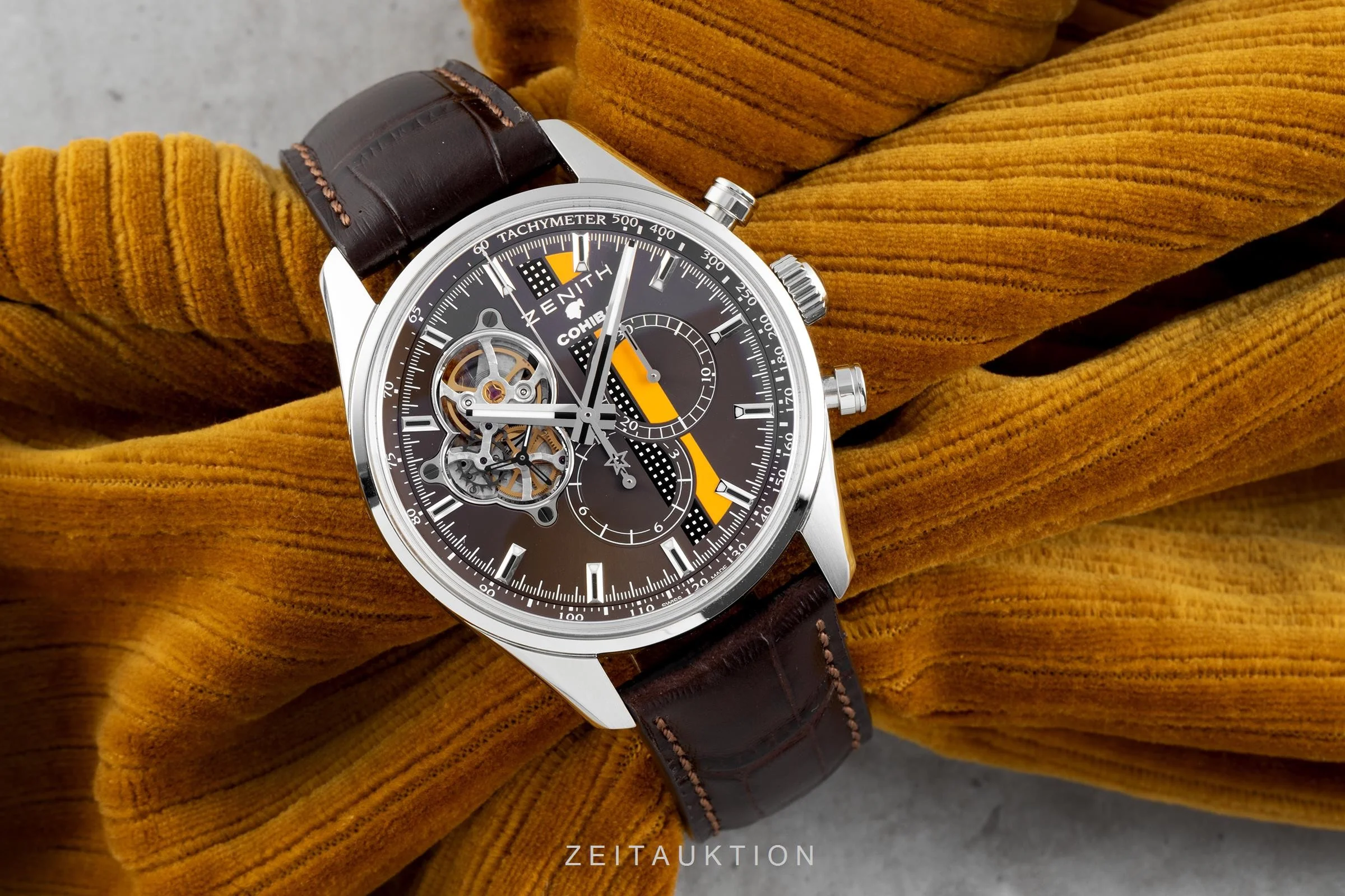 Zenith El Primero chronograph steel automatic men's watch 03.2047.4061/ 76.C494 Limited  [2103488] - Image 3