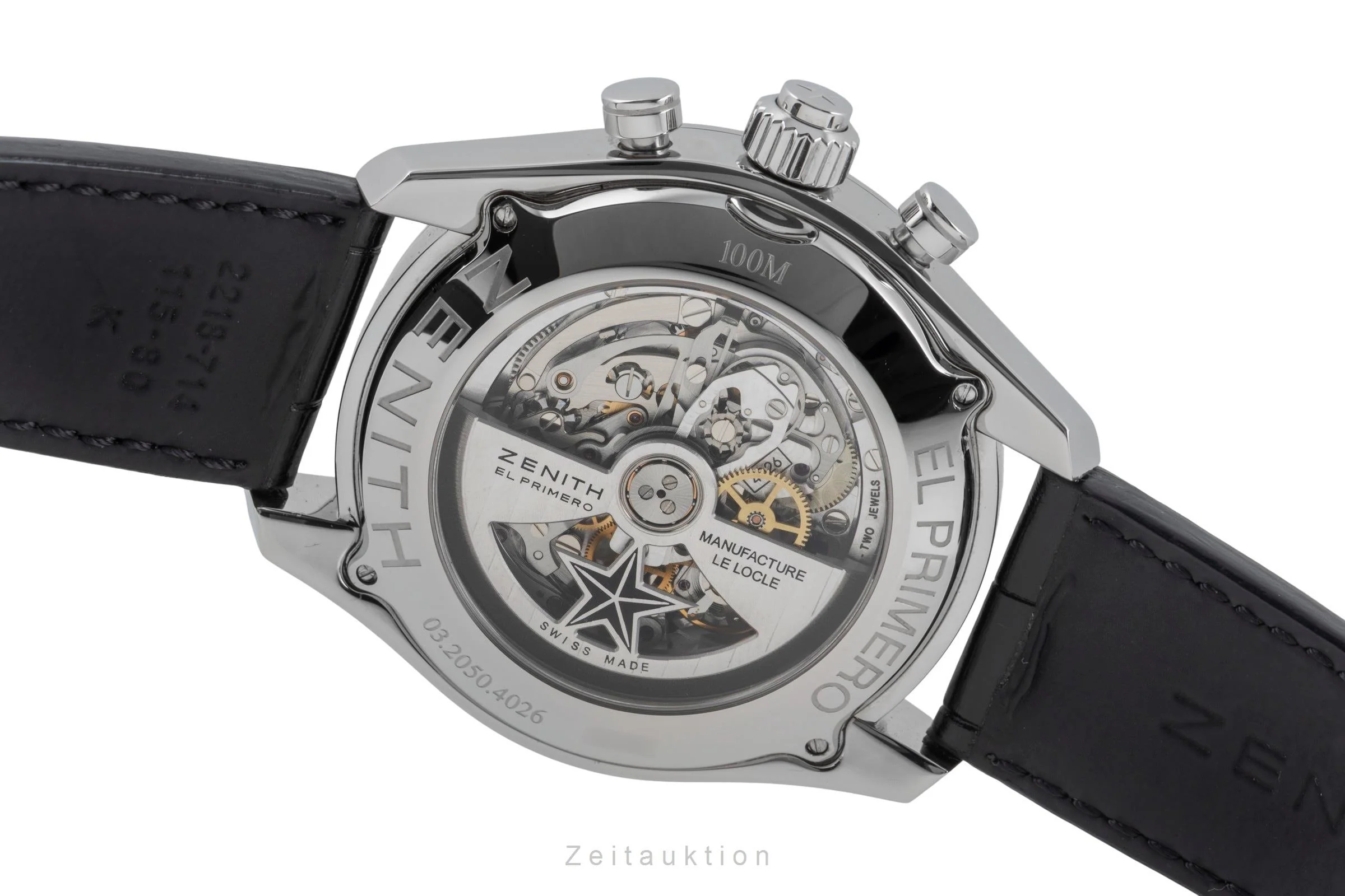 Zenith El Primero chronograph steel automatic men's watch 03.2050.4026/91.C714  [2506681] - Image 14