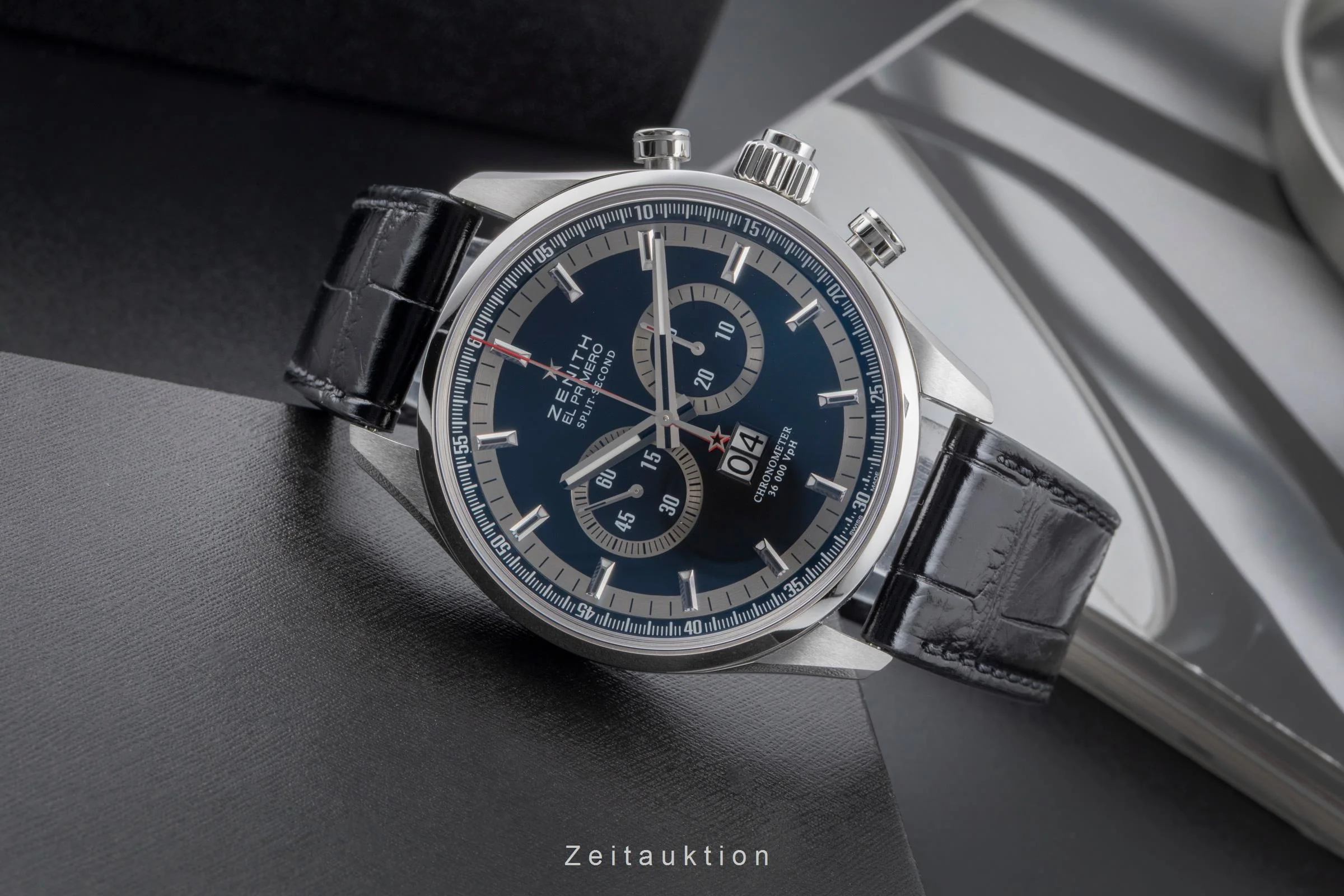 Zenith El Primero chronograph steel automatic men's watch 03.2050.4026/91.C714  [2506681] - Image 3