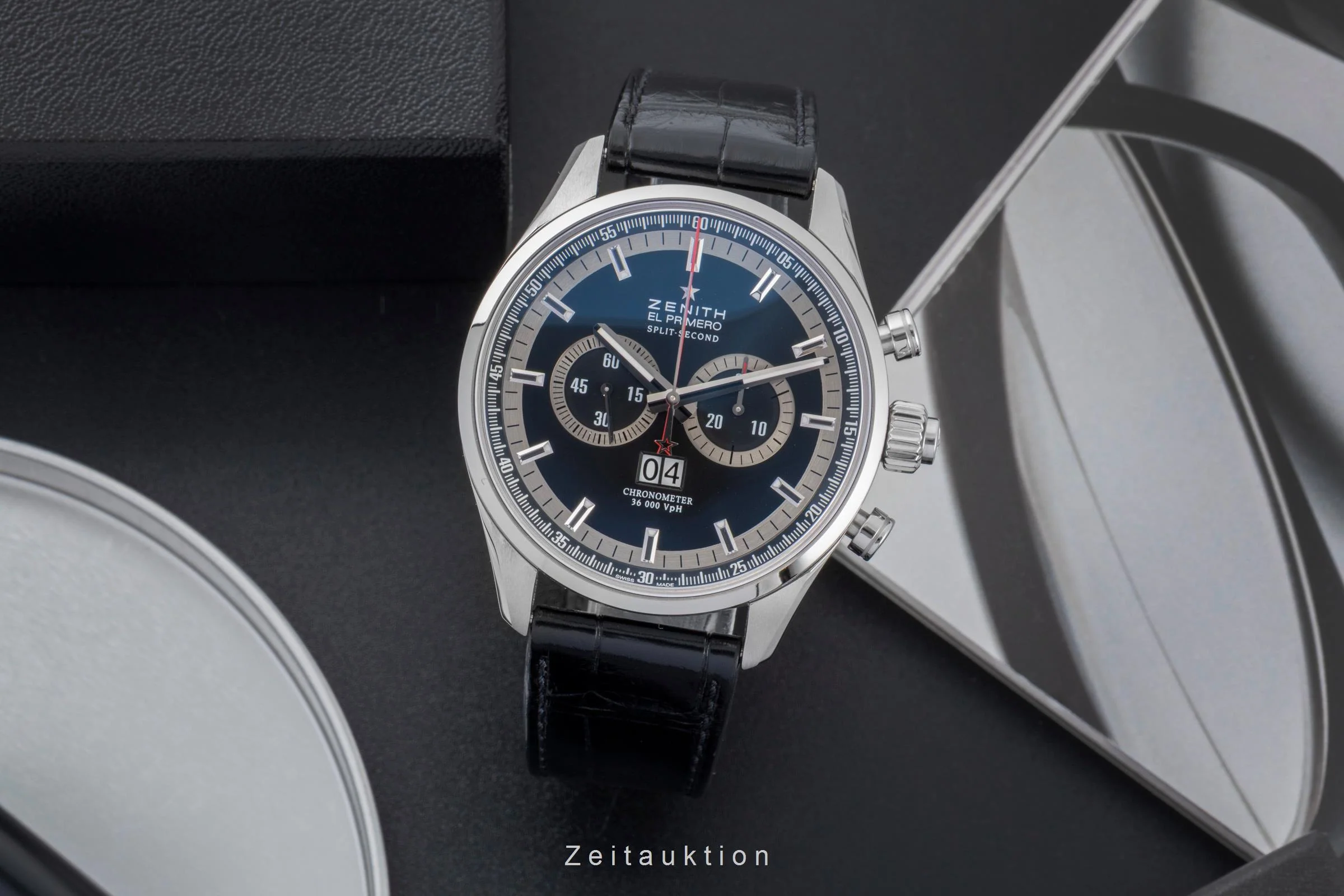 Zenith El Primero chronograph steel automatic men's watch 03.2050.4026/91.C714  [2506681] - Image 4