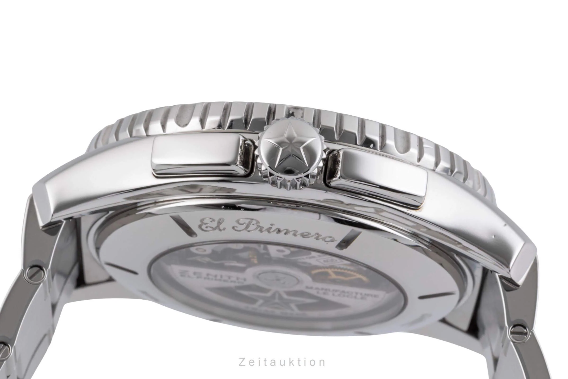 Zenith El Primero chronograph steel automatic men's watch 03.2067.405/51.M2060  [2406693] - Image 10