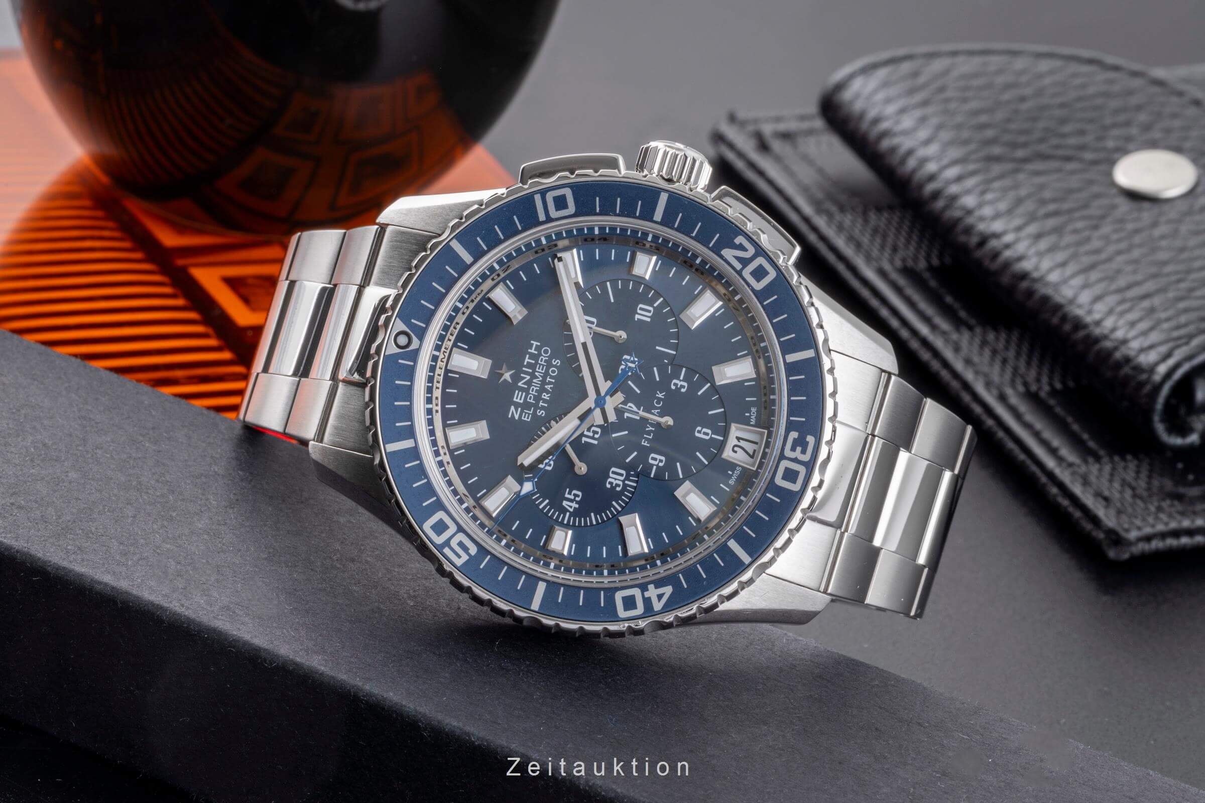 Zenith El Primero chronograph steel automatic men's watch 03.2067.405/51.M2060  [2406693] - Image 2