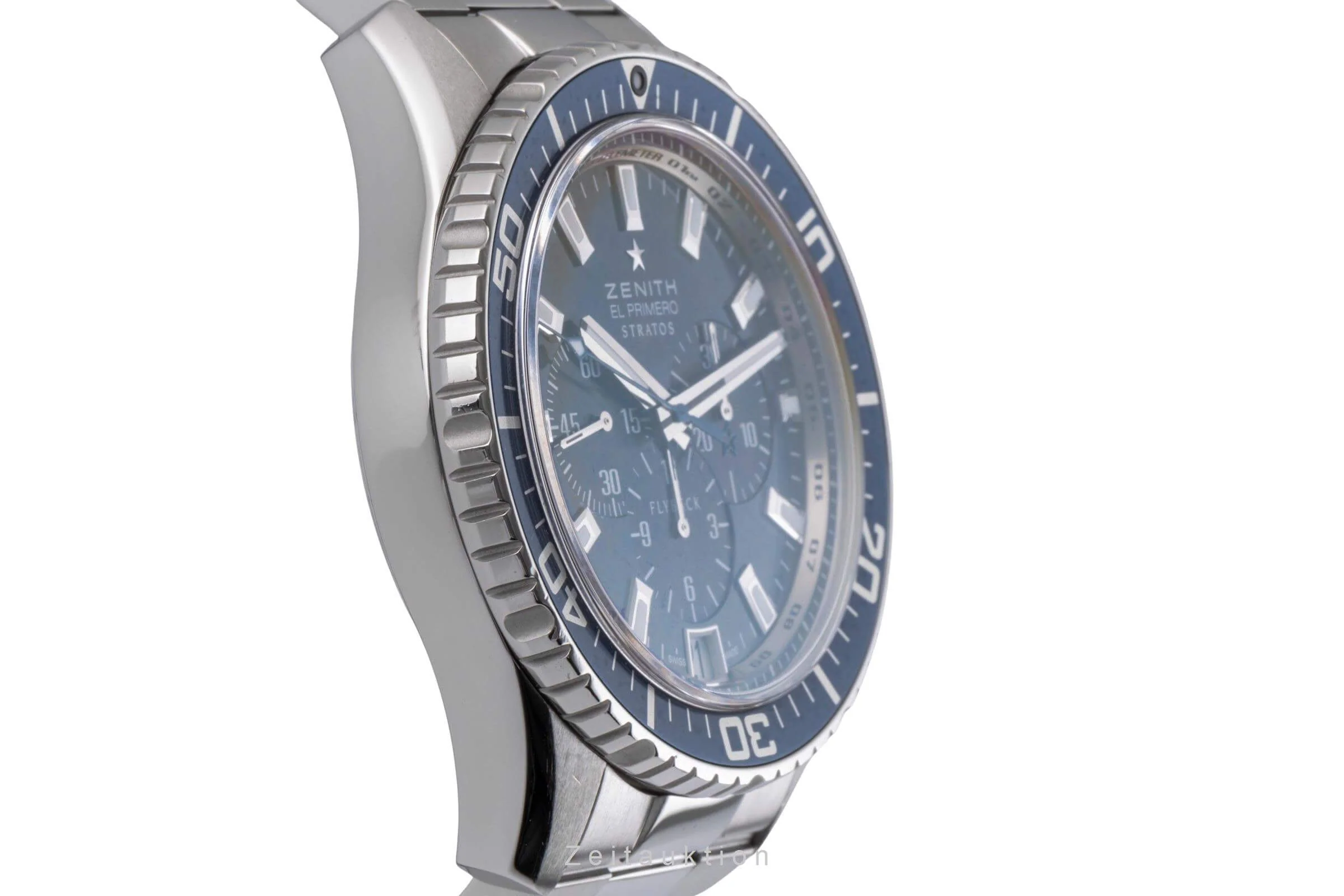 Zenith El Primero chronograph steel automatic men's watch 03.2067.405/51.M2060  [2406693] - Image 7