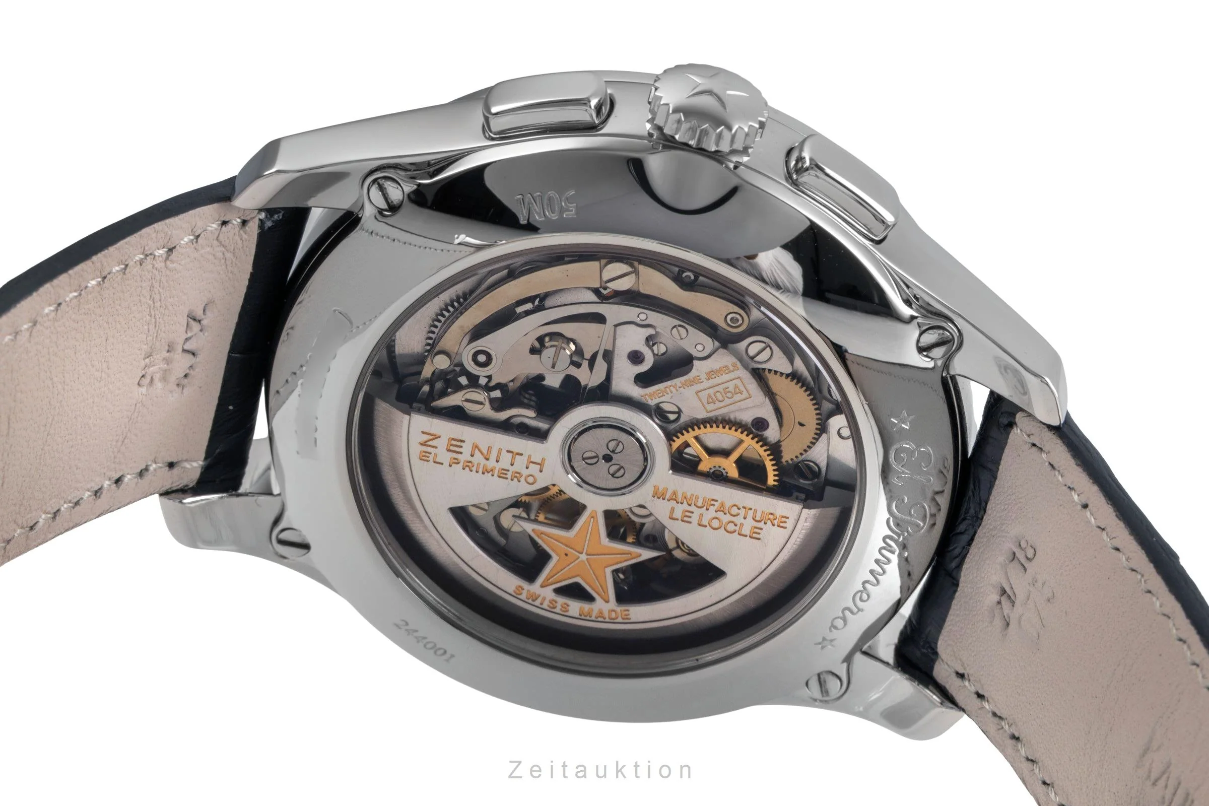 Zenith El Primero chronograph steel automatic men's watch 03.2070.4054  [2503393] - Image 11