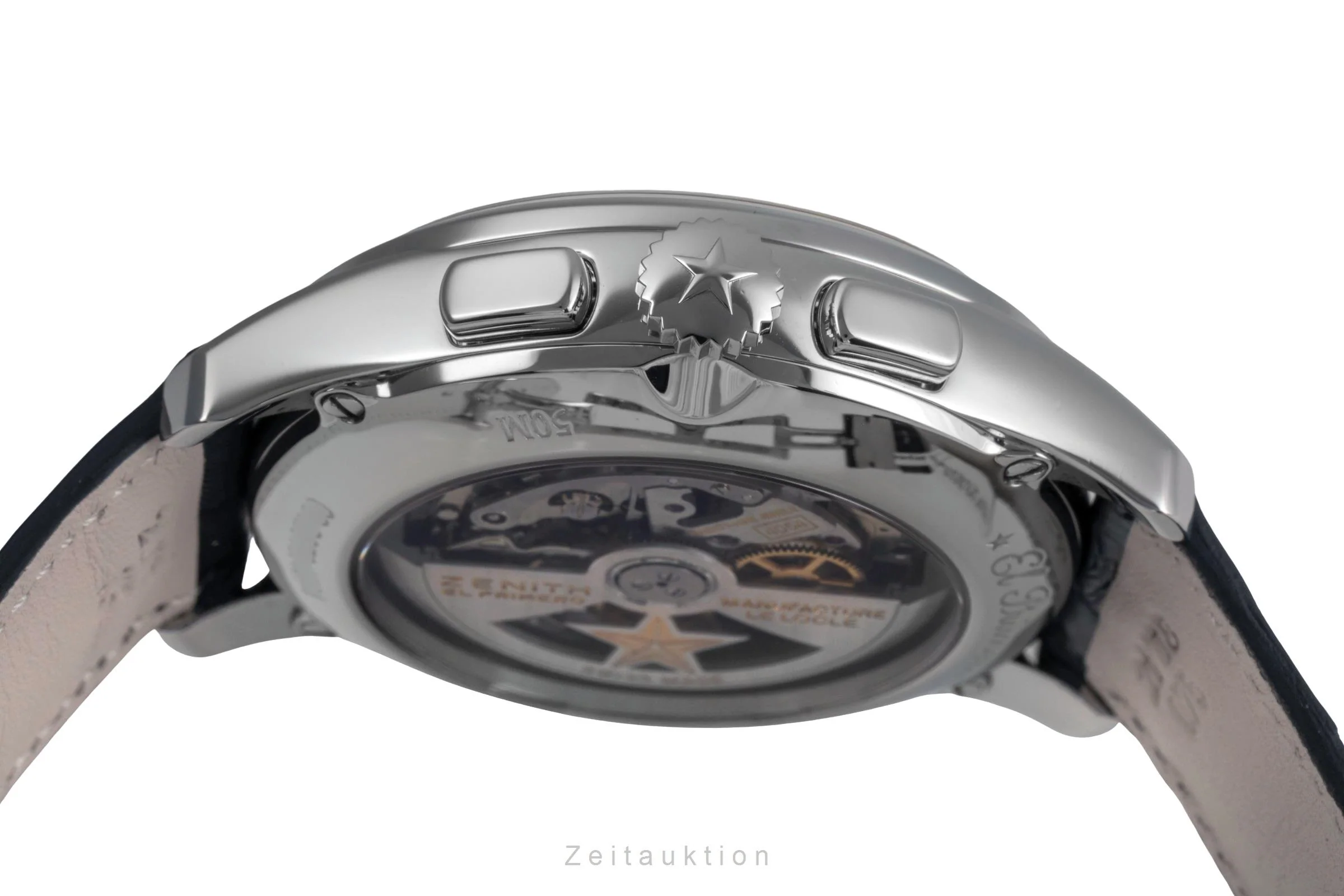 Zenith El Primero chronograph steel automatic men's watch 03.2070.4054  [2503393] - Image 12