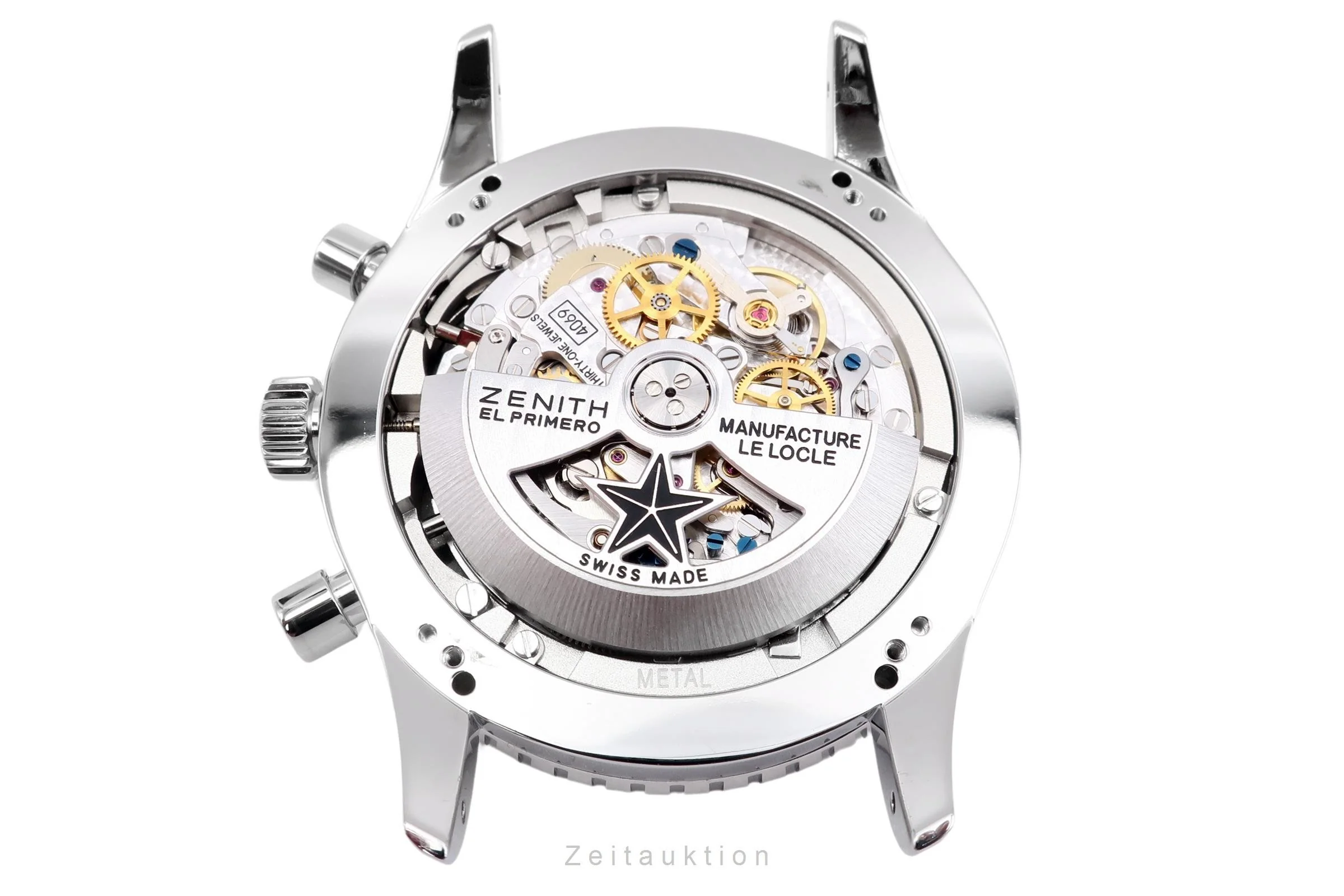Zenith El Primero chronograph steel automatic men's watch 03.2240.4069/21.C774  [2400063] - Image 14