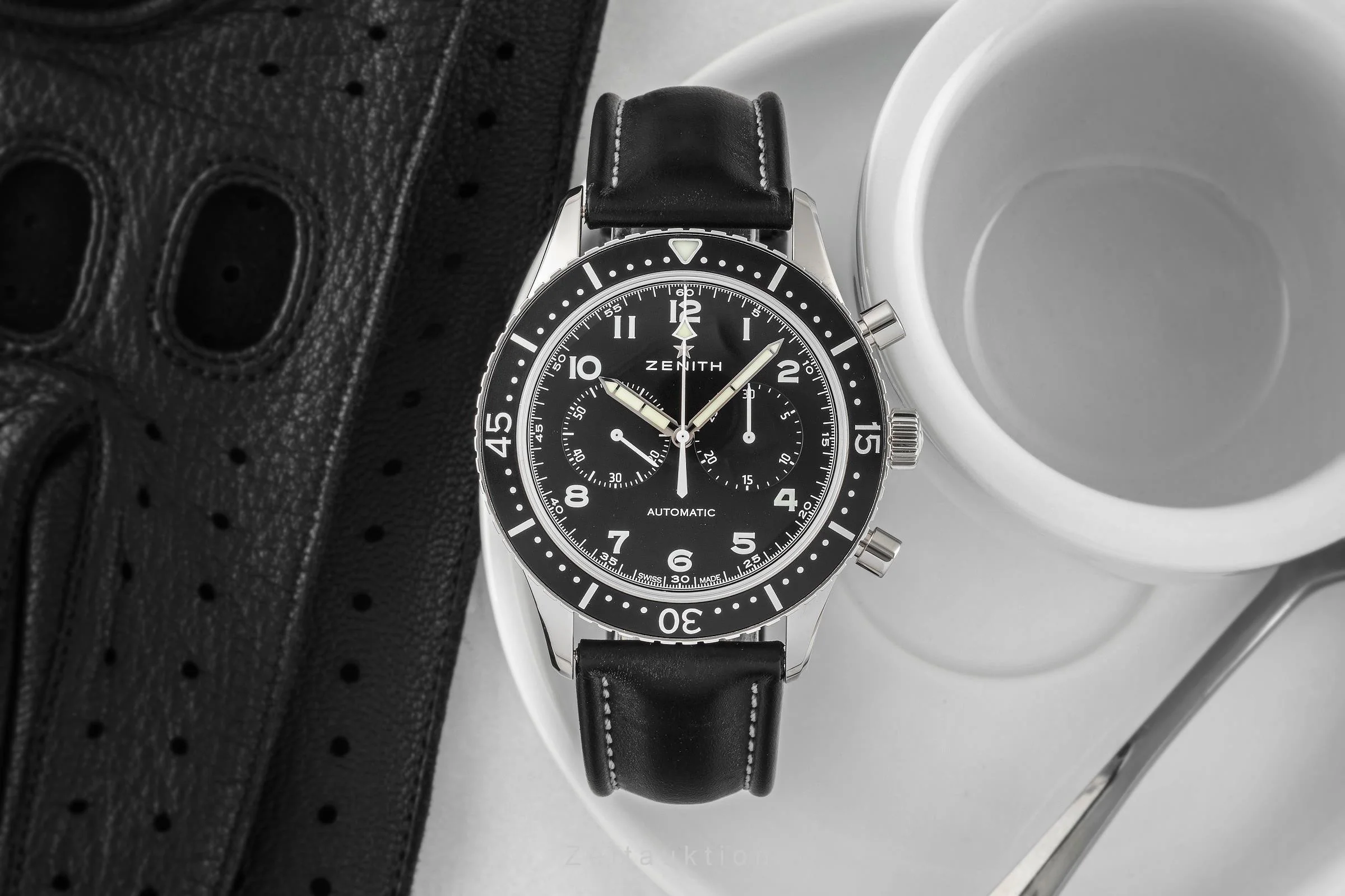Zenith El Primero chronograph steel automatic men's watch 03.2240.4069/21.C774  [2400063] - Image 3