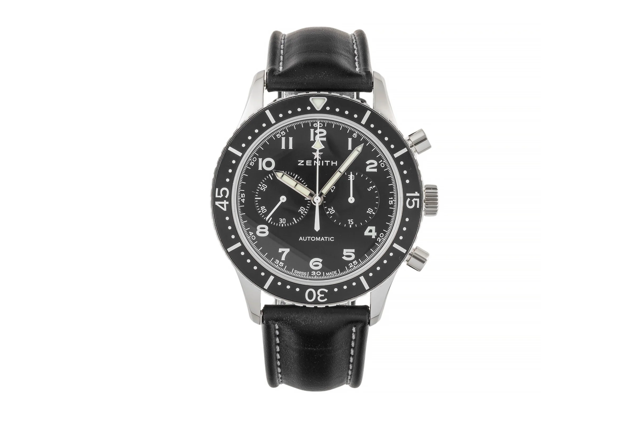 Zenith El Primero chronograph steel automatic men's watch 03.2240.4069/21.C774  [2400063] - Image 4