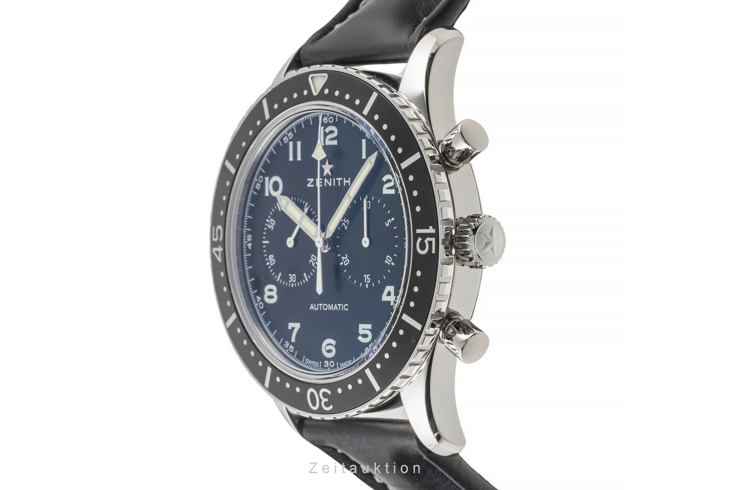 Zenith El Primero chronograph steel automatic men's watch 03.2240.4069/21.C774  [2400063] - Image 6