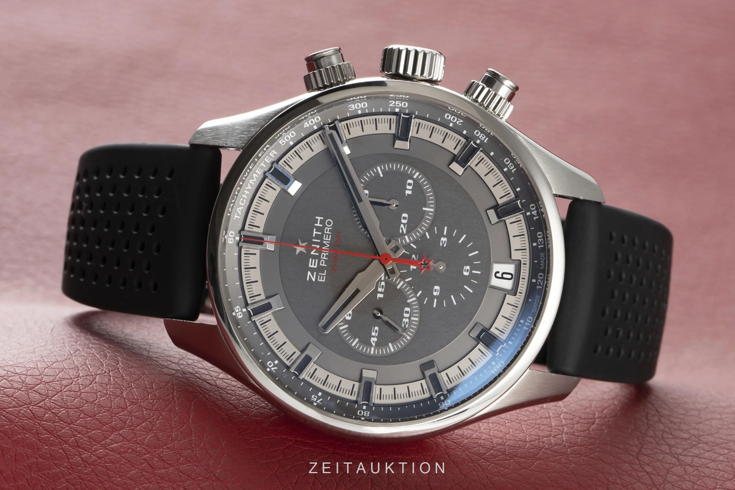 Zenith El Primero chronograph steel automatic men's watch 03.2280.400/91.R576  [2105242] - Image 2