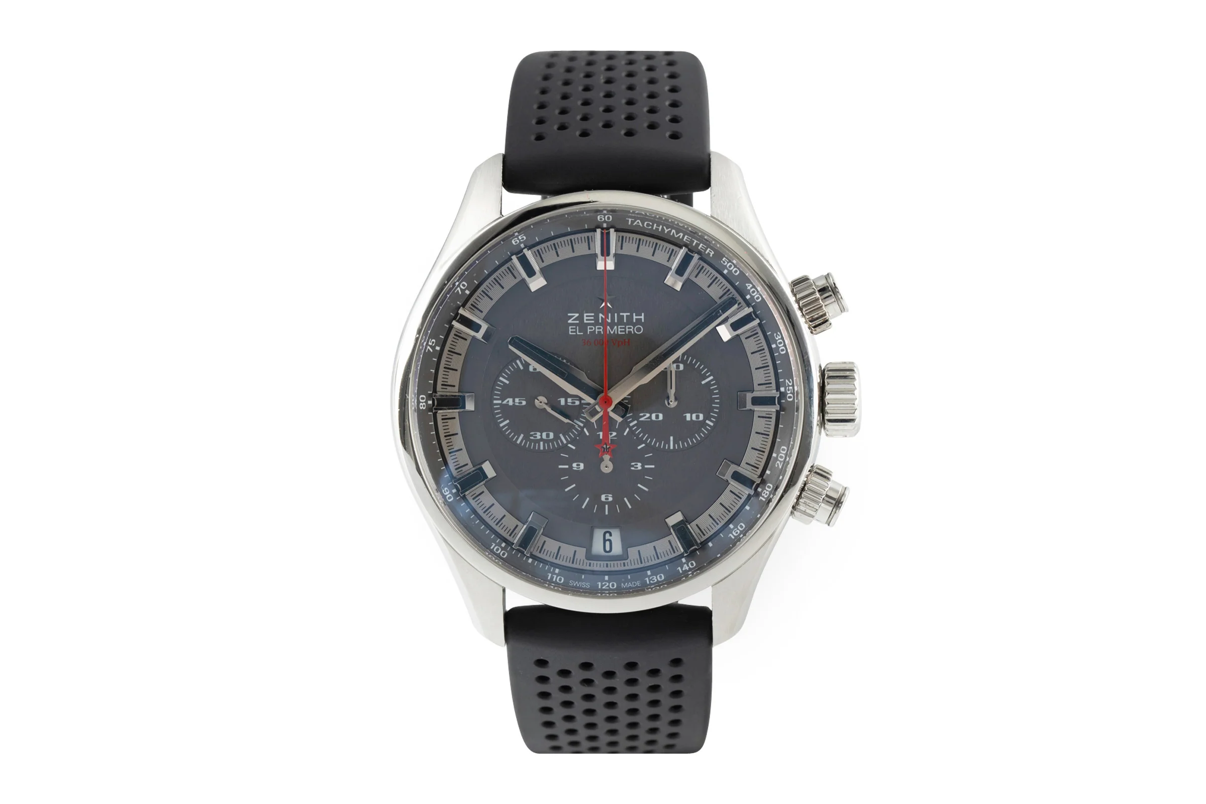 Zenith El Primero chronograph steel automatic men's watch 03.2280.400/91.R576  [2105242] - Image 4