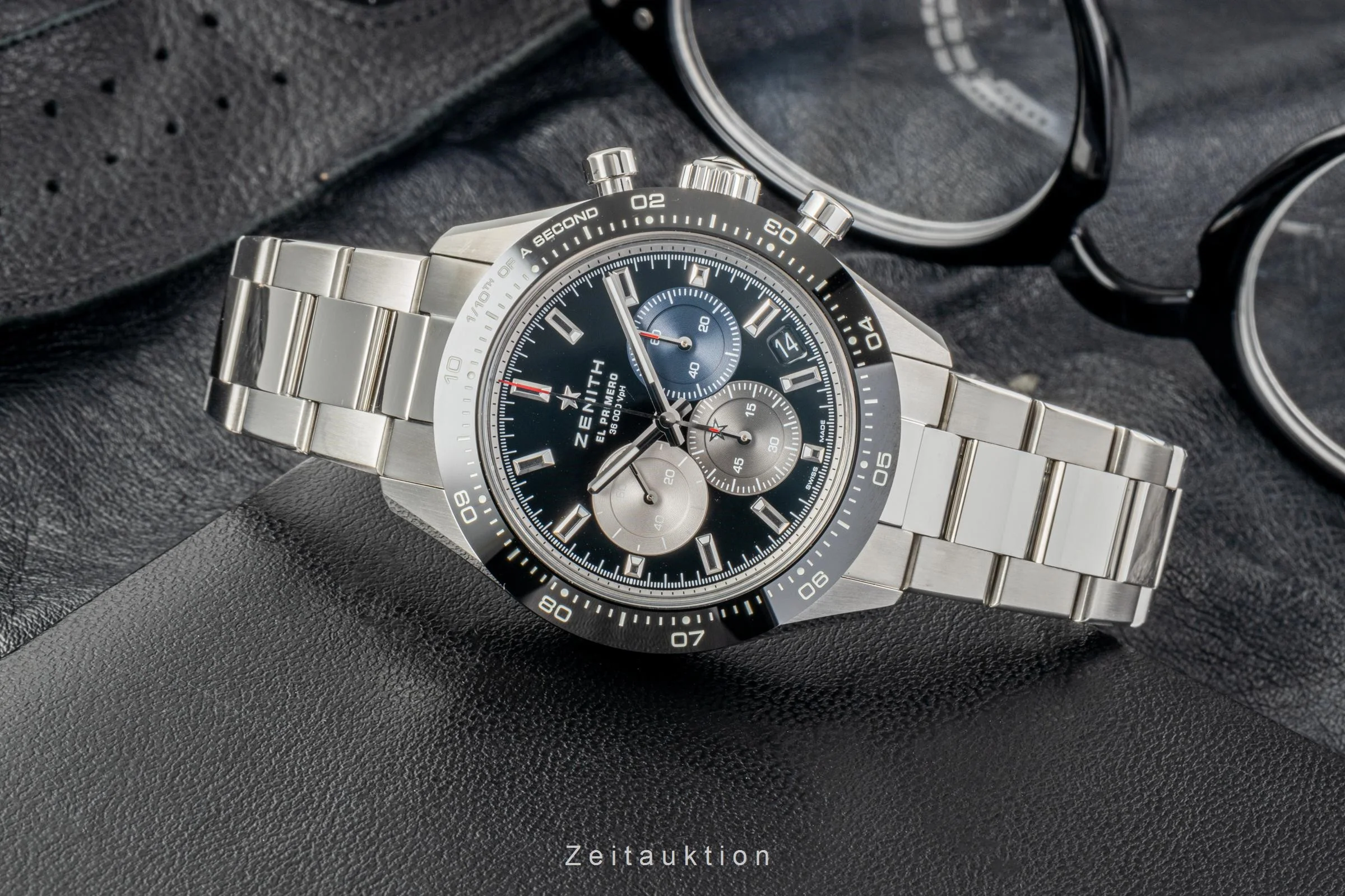 Zenith El Primero chronograph steel automatic men's watch 03.3100.3600/21.M3100 LP: 11800EUR  [2303718] - Image 2