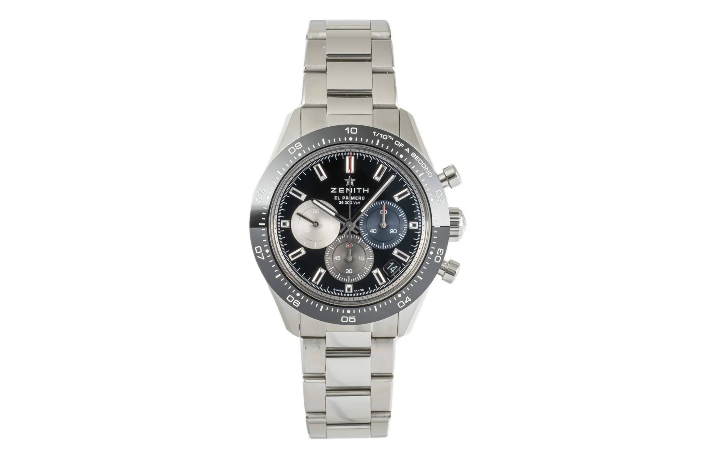 Zenith El Primero chronograph steel automatic men's watch 03.3100.3600/21.M3100 LP: 11800EUR  [2303718] - Image 4